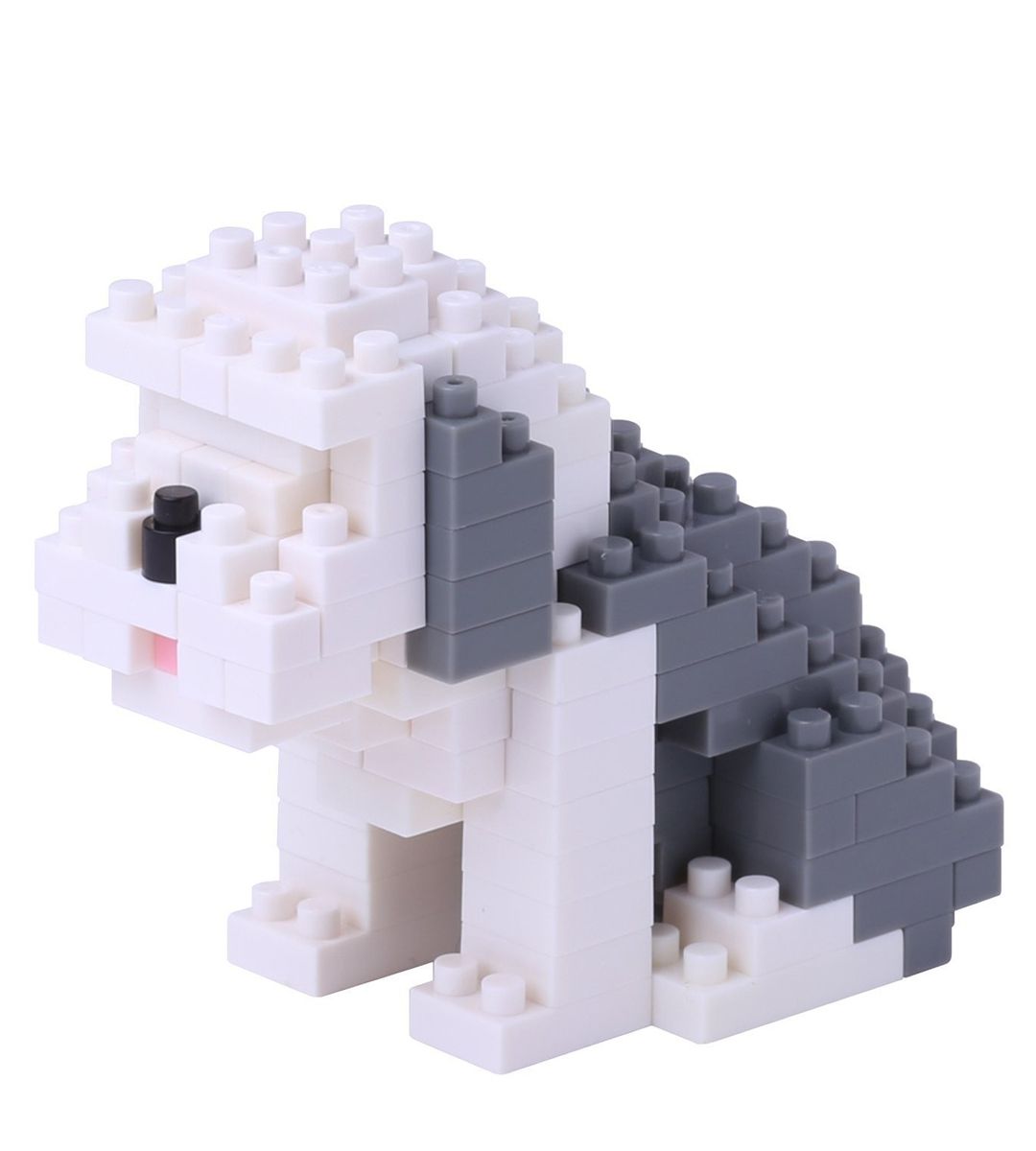 Nanoblock Bobtail NBC 169 - Mini Building Blocks for Adults & Kids - Creative DIY Model Kit for Home Decor, Office Display & Gift Giving