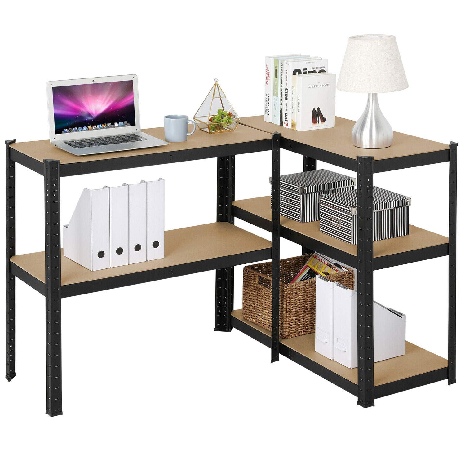 Heavy Duty 5-Tier Storage Shelves - 59