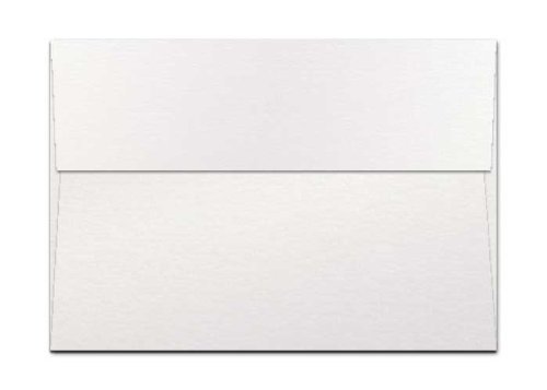 Premium A7 Envelopes (250 Pack) - Metallic Ice Silver for Wedding Invitations, Greeting Cards & Business Correspondence - Elegant Stationery for Special Occasions