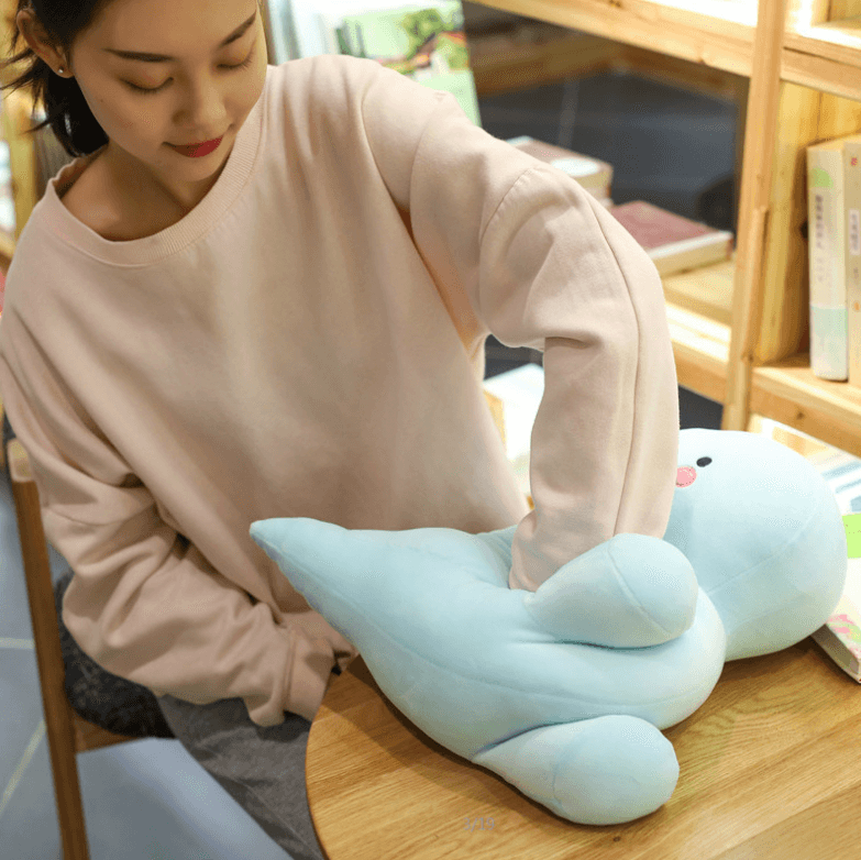 Cute and Chonky Kawaii Dinosaur Plush Toy - Soft Stuffed Animal for Kids, Gift for Dinosaur Lovers, Perfect for Cuddling, Room Decor and Birthday Presents