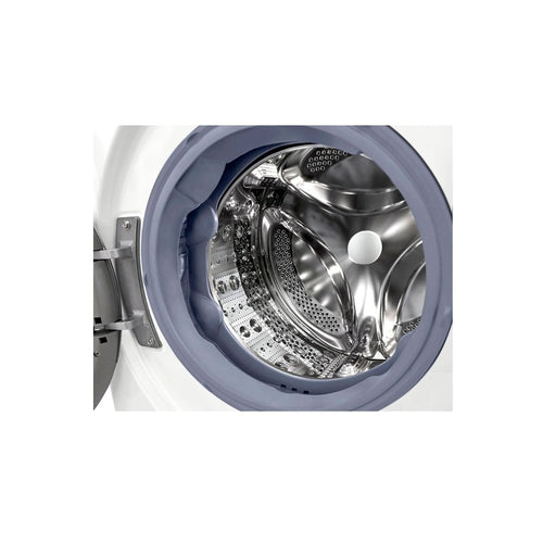 LG WV5 1275W 7.5kg Front Load Washing Machine with Steam Function - Energy Efficient, Quiet Operation for Apartments & Small Homes - Perfect for Laundry Rooms & Compact Spaces