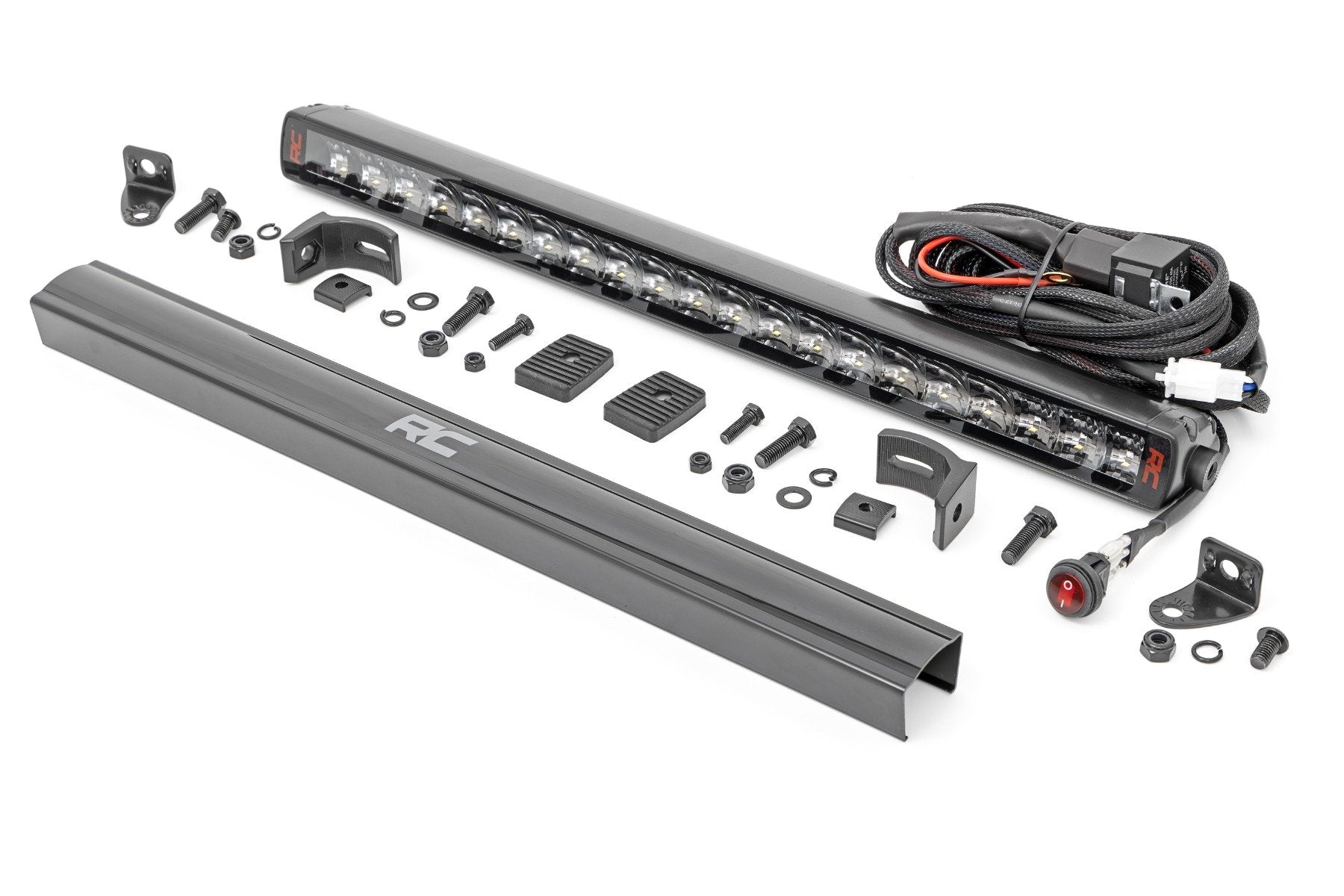 20 Inch Spectrum Series LED Light Bar - Single Row 80720 for Off-Road Trucks, ATVs & Boats | High-Performance Waterproof Lighting