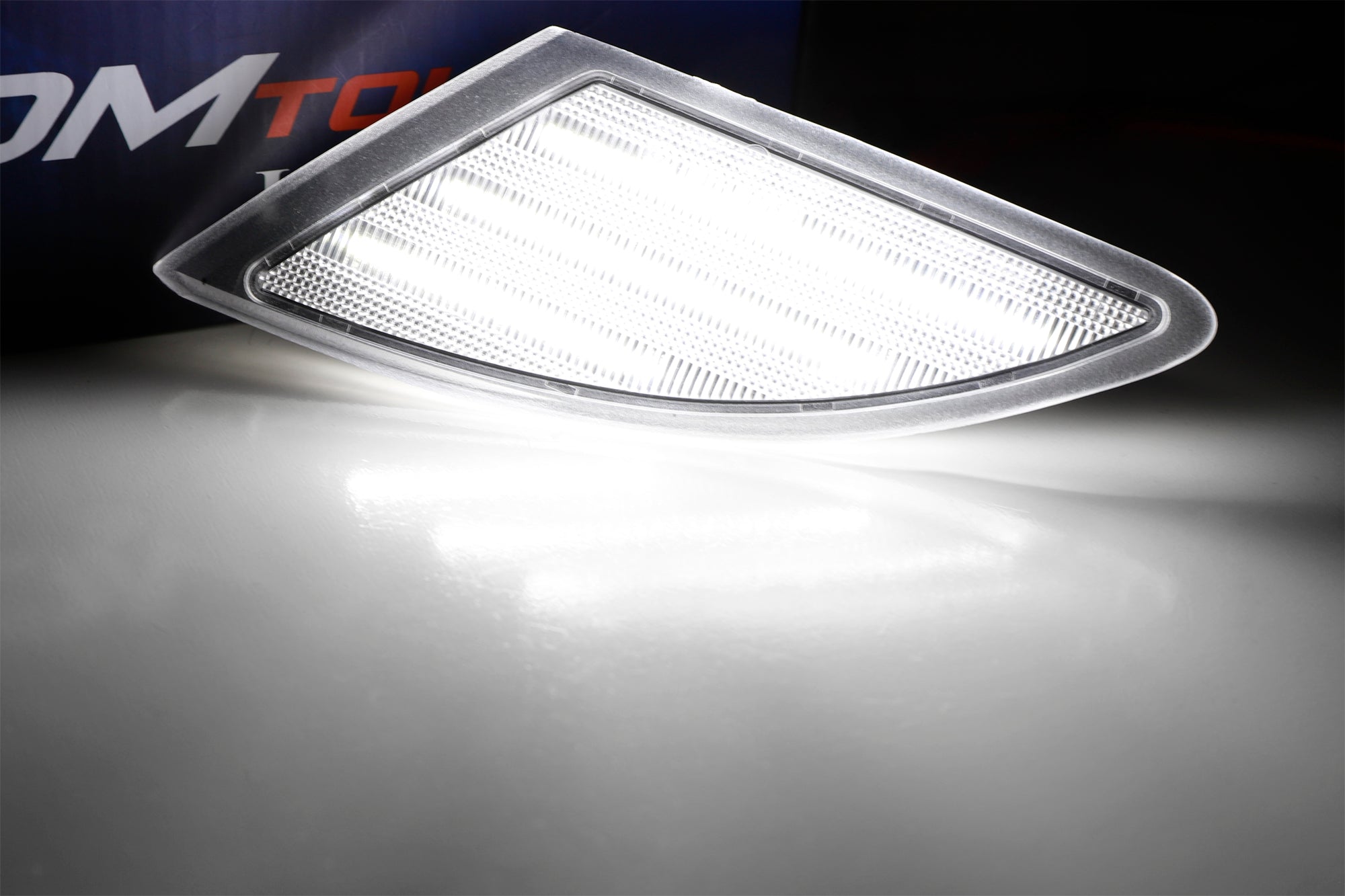 Clear Lens White Full LED Side Marker Lights Compatible with 2006-2010 Mercedes W251 R Class - Enhanced Visibility & Safety for Night Driving & Off-Road Adventures