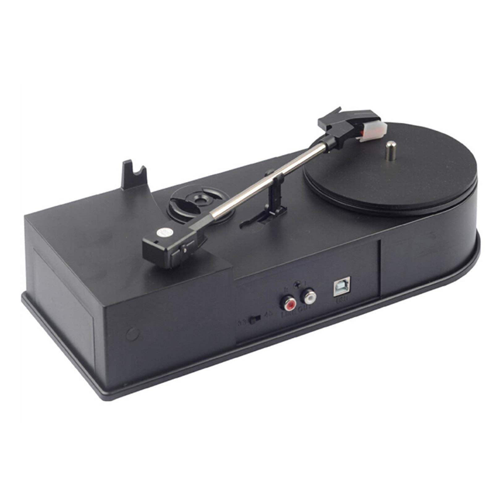Vintage Bluetooth Record Player with Built-in Speakers - Portable Wireless Turntable for Vinyl Records, 2-Speed Retro Style with Bluetooth Playback | Perfect for Home Decor, Gifts & Music Lovers