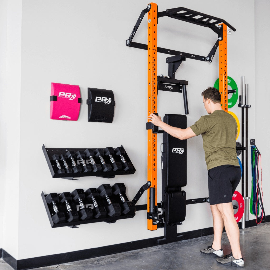 Premium Dumbbell Storage Rack - Heavy Duty Steel Weight Rack for Home Gym Equipment Organization - Perfect for Garage, Basement & Fitness Room Workouts