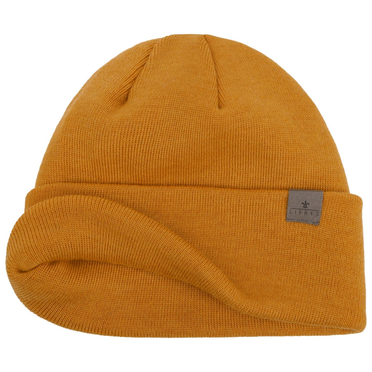 Lierys Premium Merino Wool Knit Beanie with Foldable Cuff - Soft & Warm Winter Hat for Men & Women - Perfect for Skiing, Hiking & Outdoor Activities