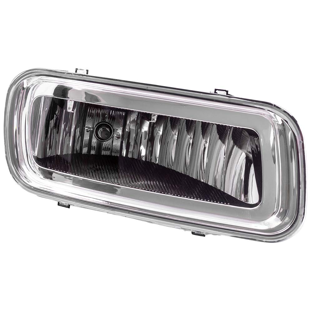 Brock Replacement Fog Lights for 2004-2006 Ford F150 Pickup Truck - Driver & Passenger Side Rectangular Lamps (Compatible with OEM Part Numbers 5L3Z15201A & 5L3Z15200A) - Perfect for Night Driving, Off-Roading, and Enhanced Visibility in Foggy Conditions