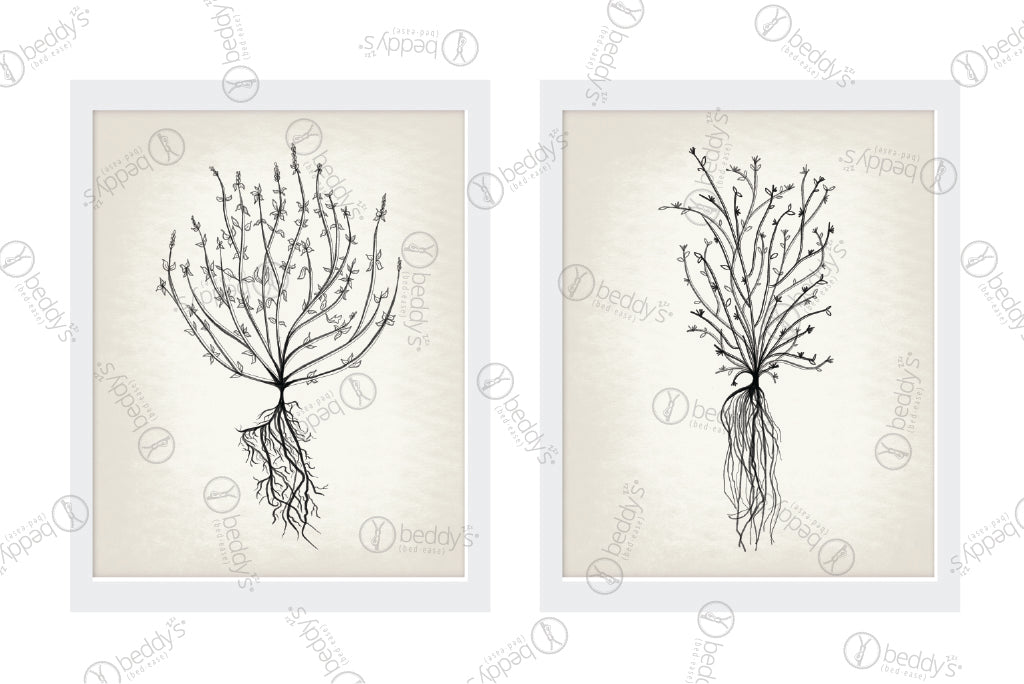 Roots Artwork Digital Download - High Resolution Printable Wall Decor for Home & Office - Perfect for Boho, Farmhouse & Modern Interior Design