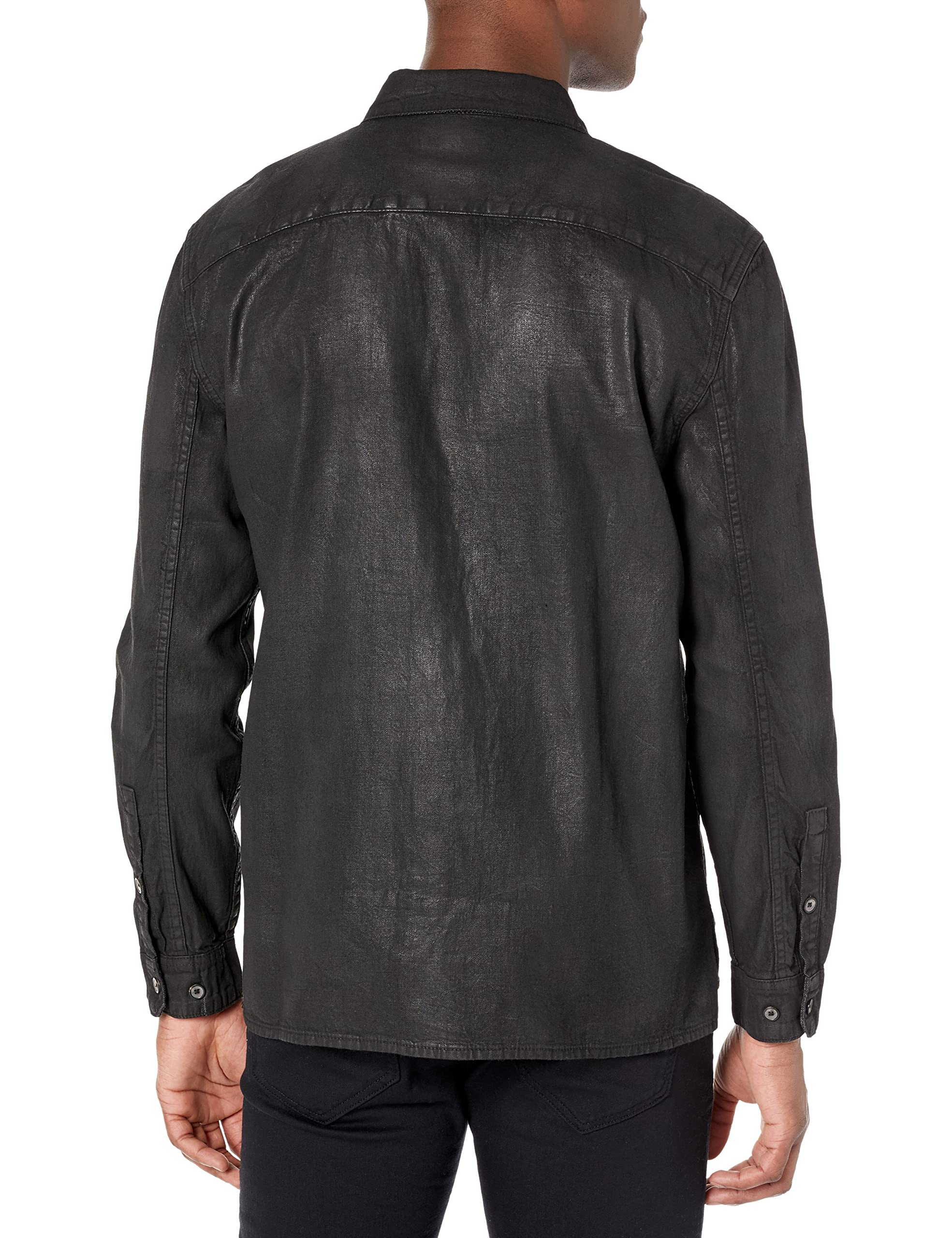 John Varvatos Men's Cole Button-Down Shirt | Premium Cotton Dress Shirt for Business & Casual Wear | Office, Date Night & Special Occasions