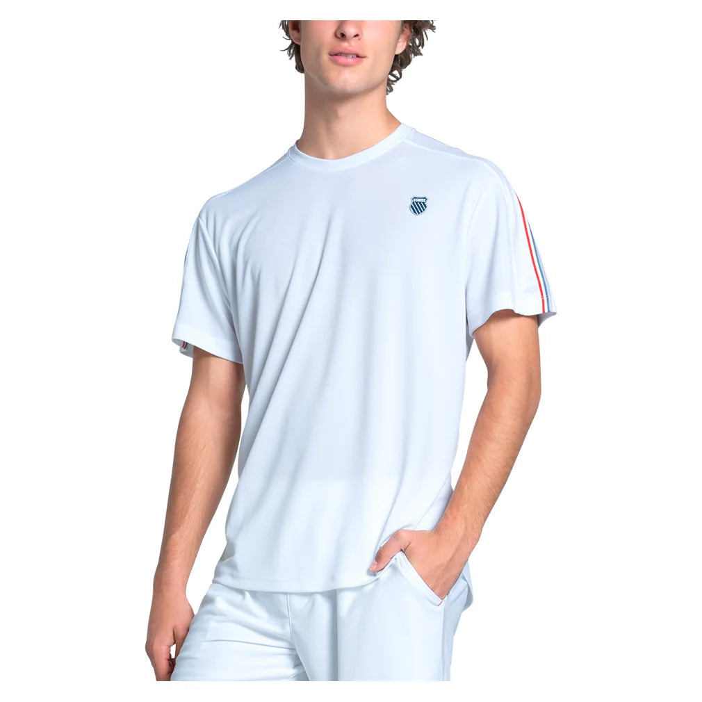 Men's Artemis Short Sleeve Tennis Shirt - Moisture Wicking Performance Top for Tennis & Pickleball - Lightweight Athletic Shirt for Men - Perfect for Court Sports & Summer Workouts