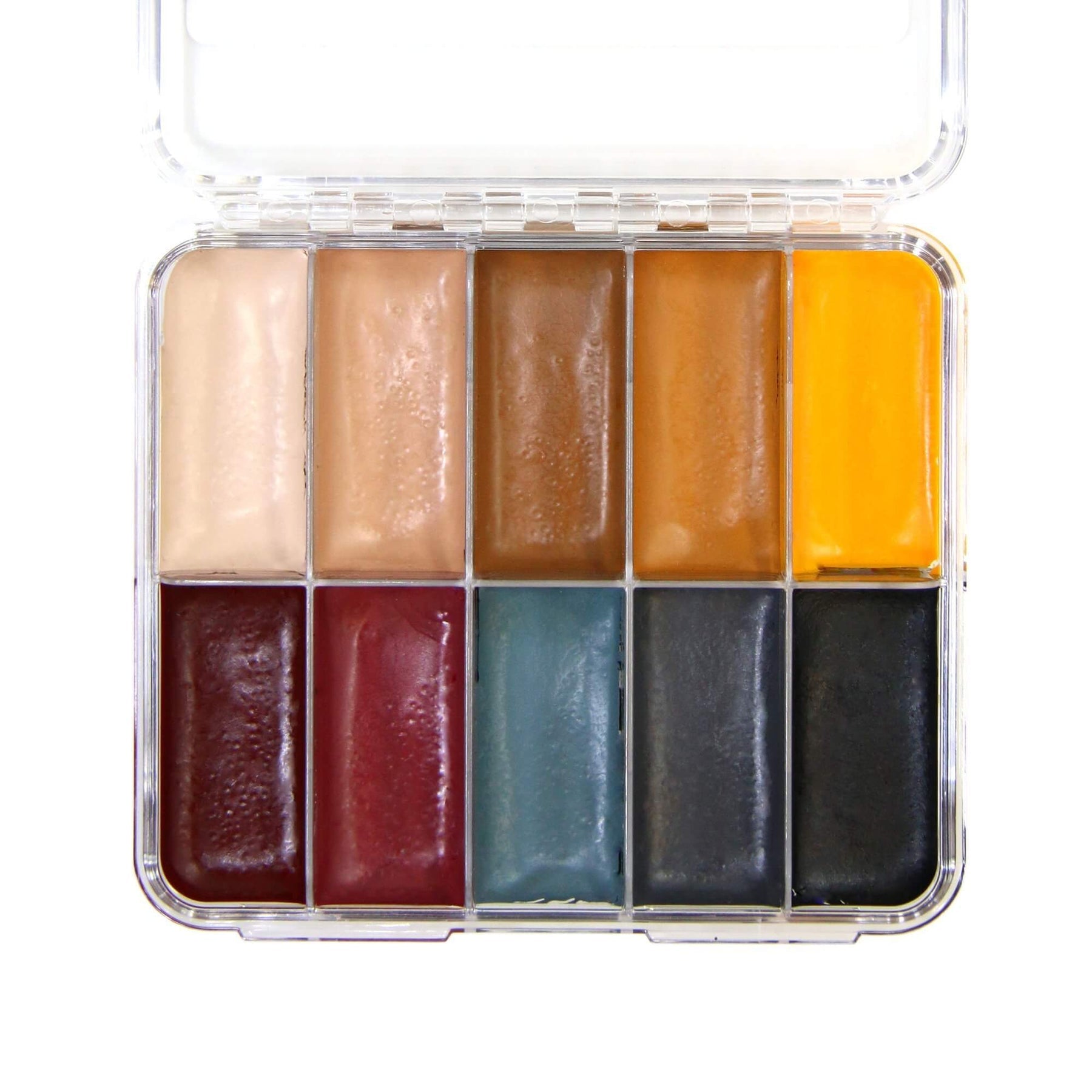 Bdellium Tools Professional Character Palette Kit - 12 Color Eyeshadow Palette for Makeup Artists & Beginners - Perfect for Daily Use, Special Occasions & Photo Shoots