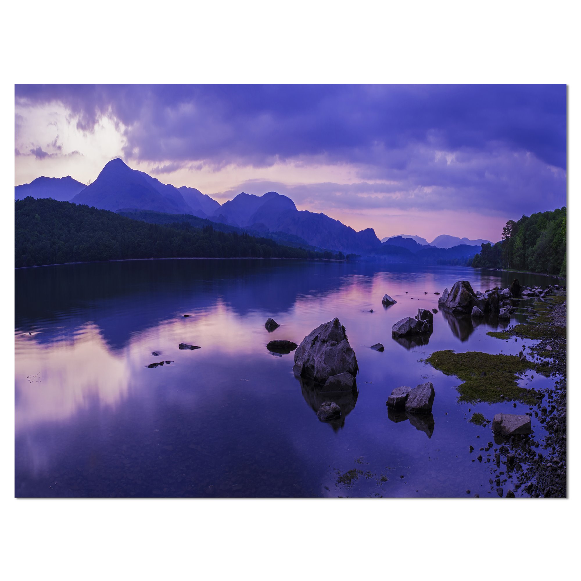 Coniston Water Lake District Landscape Art Canvas Print - Stunning Wall Decor for Living Room, Bedroom & Office