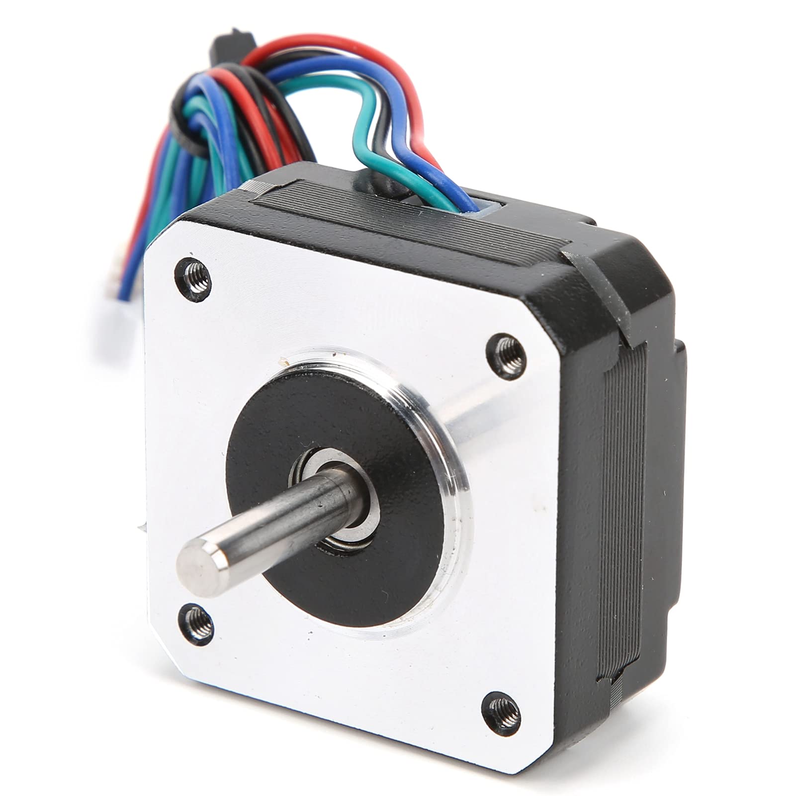 42-20 20mm Stepper Motor - High Torque 2 Phase Aluminum Alloy Low Noise NEMA 17 Stepper Motor for 3D Printer Extruder (V2.4 Compatible) | Perfect for DIY 3D Printing, CNC Machines & Robotics Projects