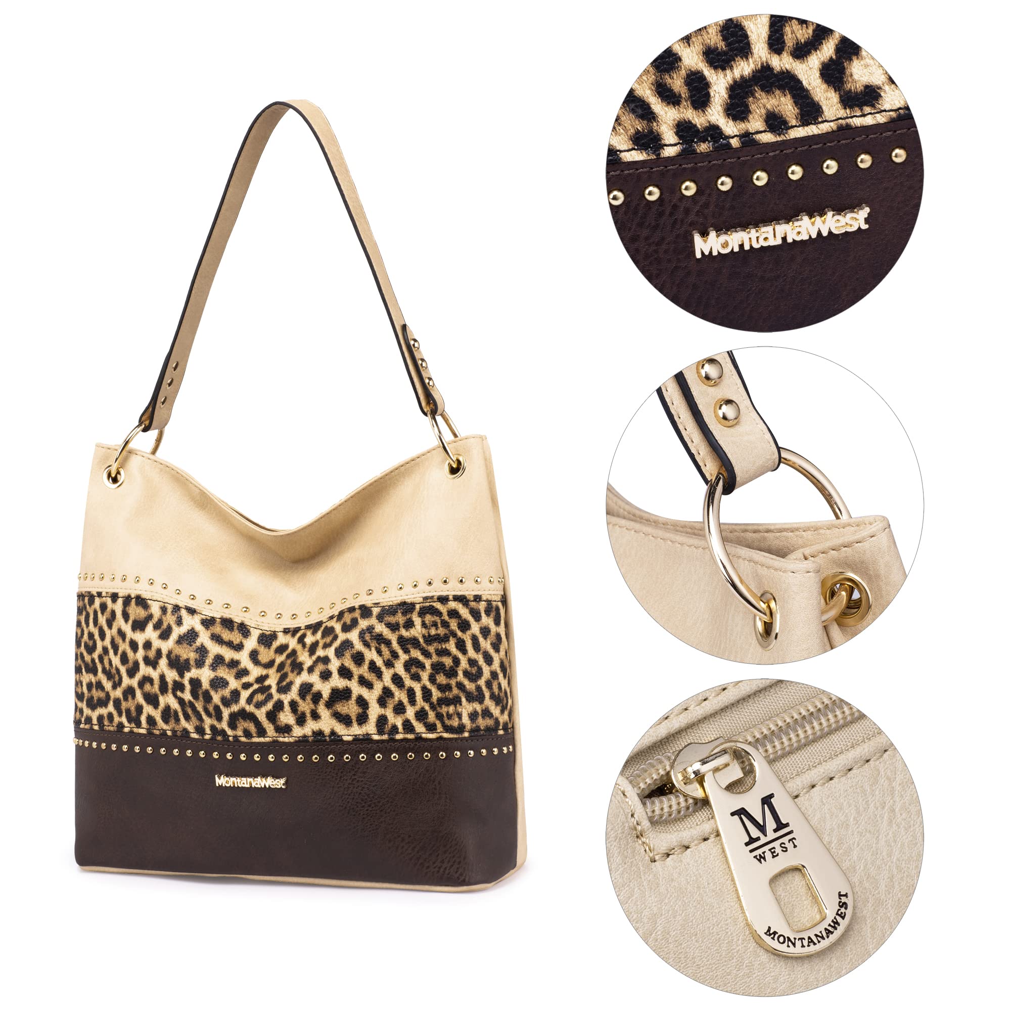 Montana West Hobo Bag for Women - Stylish Top Handle Purse with Zipper Closure | Perfect for Work, Travel & Everyday Use
