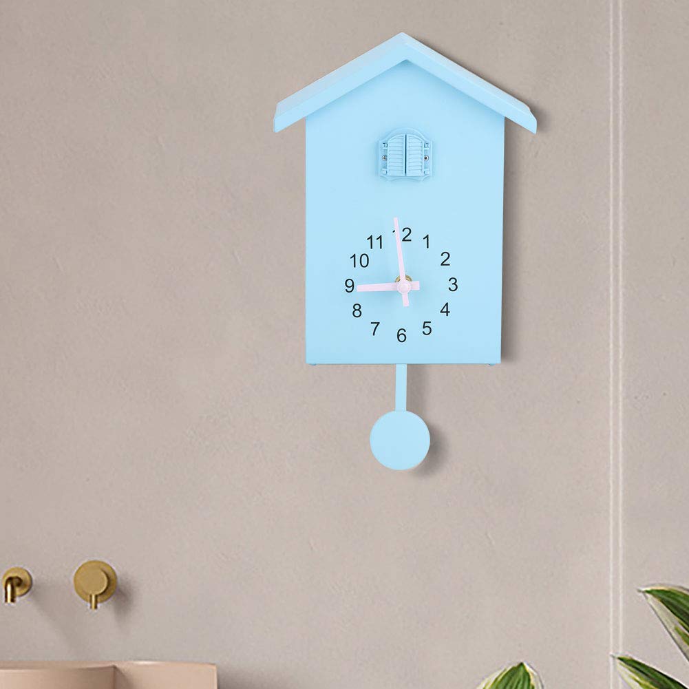 Silent Wall Clock with Smart Control - Elegant Bird Design for Living Room & Home Decor | Perfect for Bedroom, Office & Kitchen