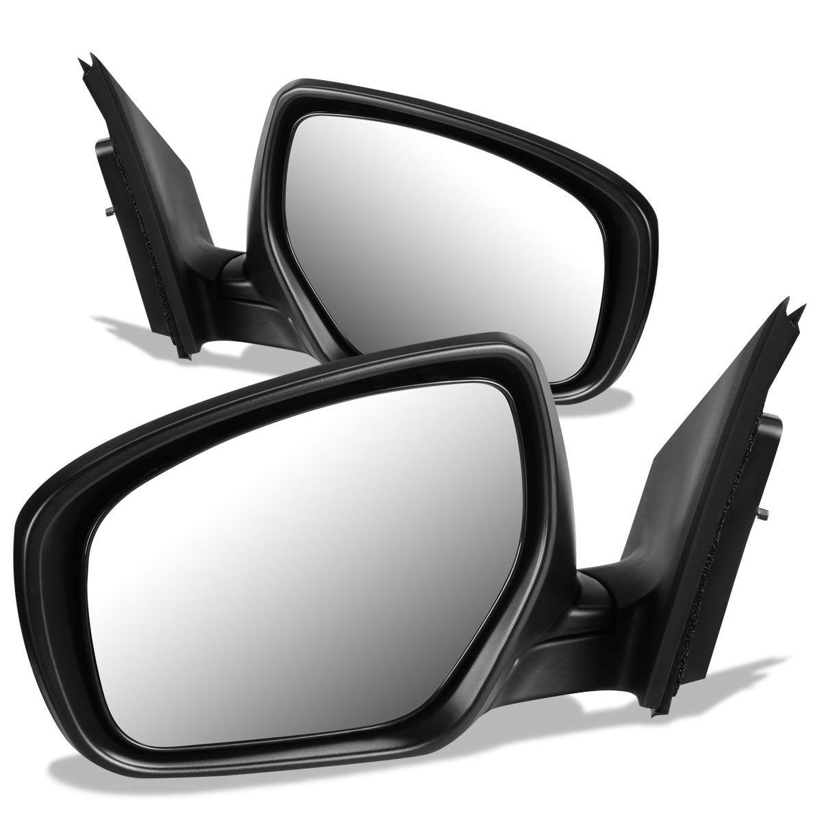 Auto Dynasty MA1320168 MA1321168 Pair OE Style Powered Rear Side View Door Mirrors Compatible with Mazda CX9 2010-2015 - Perfect for Safe Lane Changes & Parking Assistance