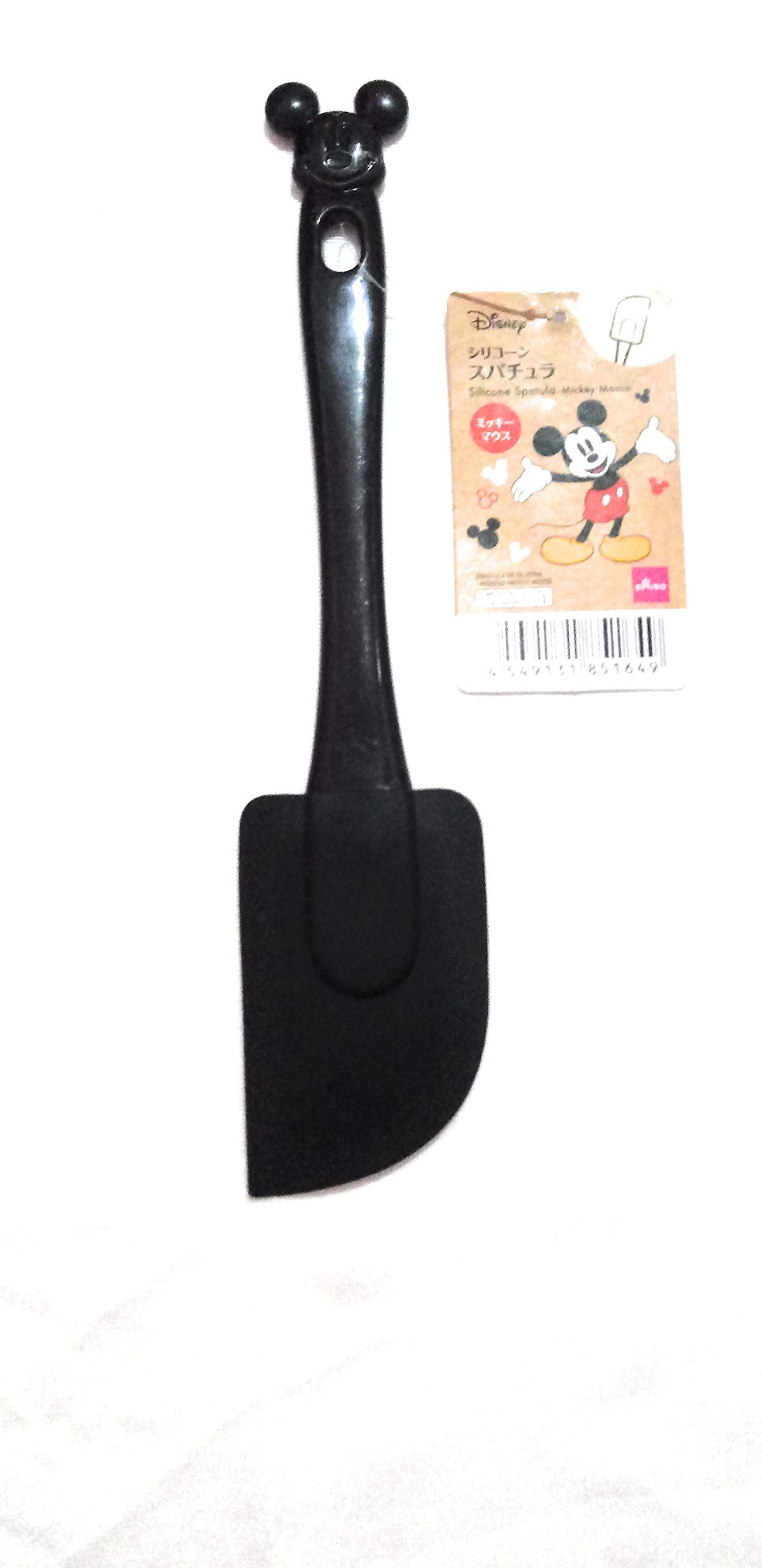 Mickey Mouse Silicone Spatula - Heat Resistant & Food Safe Baking & Cooking Utensil - Flexible Non-Slip Handle for Cake Mixing, Flipping Pancakes, Scraping Bowls - Perfect for Disney Fans & Home Bakers