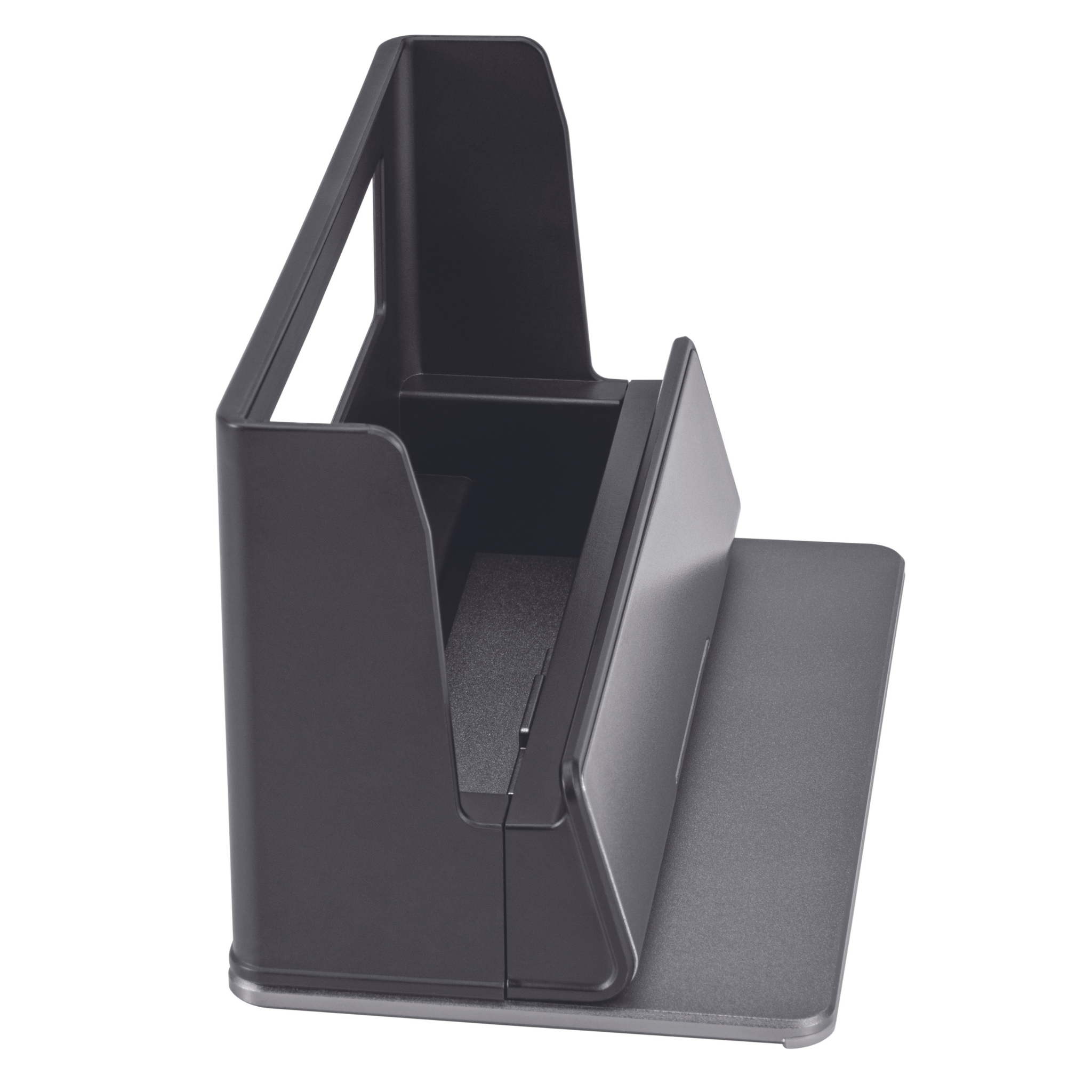Universal RGB Device Organizer - Cable Management Solution for Desk, Gaming Setup & Home Office | Durable Multi-Device Holder with LED Lights for Phones, Tablets & Accessories