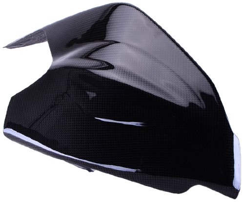 Bestem Black Carbon Fiber Swing Arm Cover for Ducati 1199 Panigale - High-Quality Motorcycle Protection Accessory | Perfect for Racing, Street Riding & Bike Customization