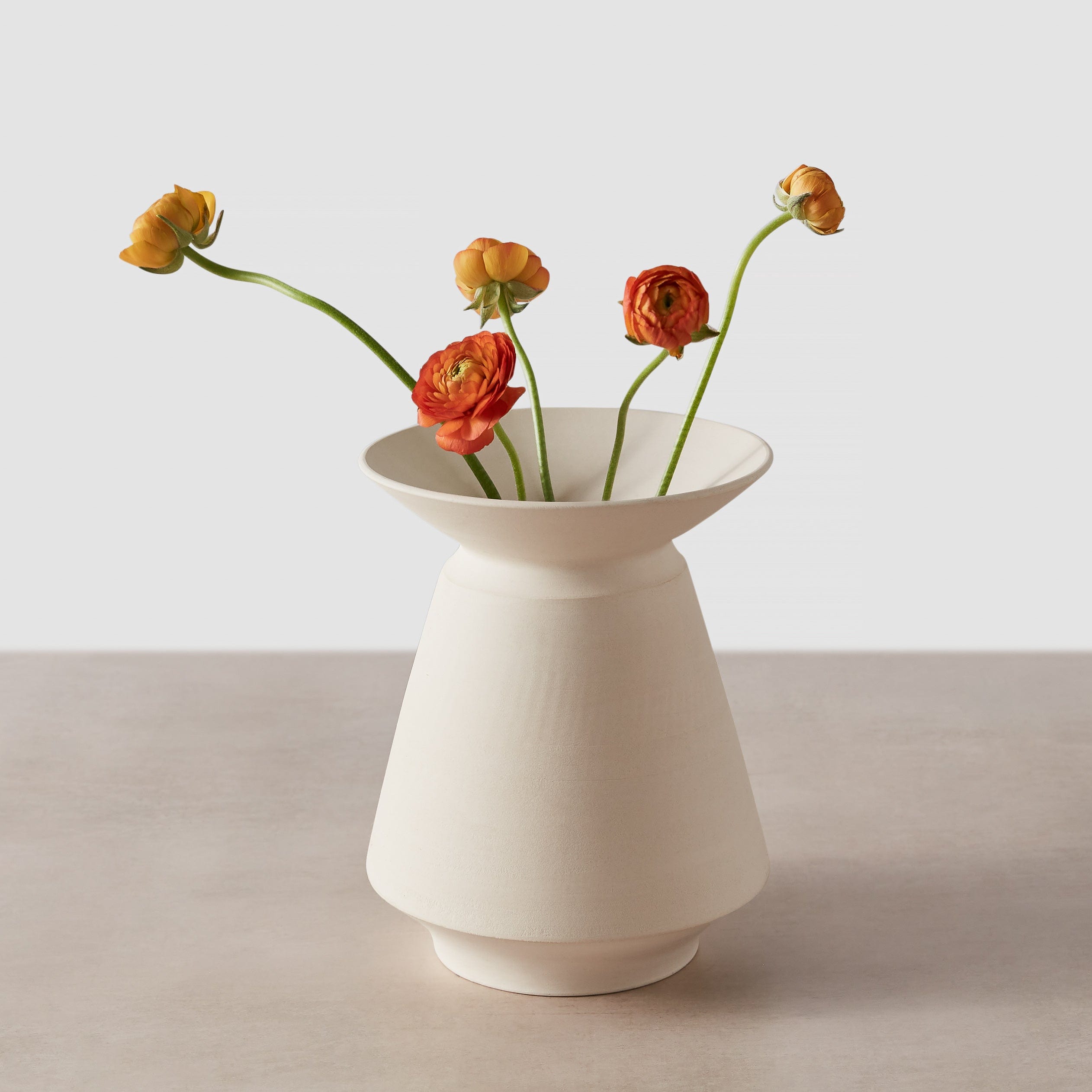 Alameda Vase - Elegant Handcrafted Ceramic Flower Vase for Home Decor, Wedding Centerpiece & Gift Idea