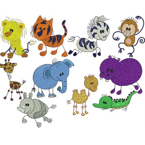 ZOO STICK FIGURES1