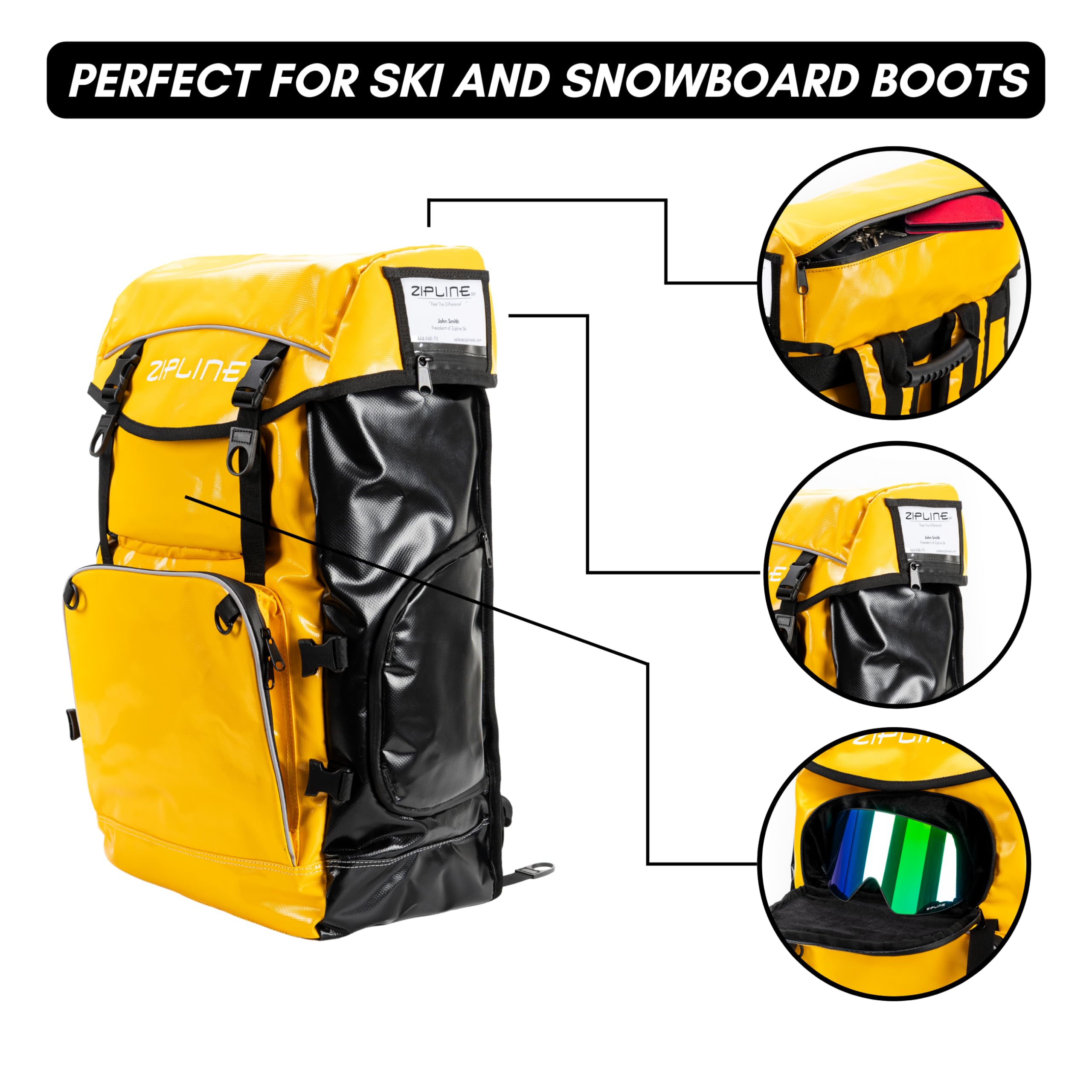 **Zipline World Cup Ski Boot Backpack – Professional Snowboard Travel Bag for Skiers & Snowboarders – Waterproof Ski Gear Storage for Air Travel – Ideal for Olympic Athletes & Winter Sports Enthusiasts – Perfect for Ski Trips & Mountain Adventures**