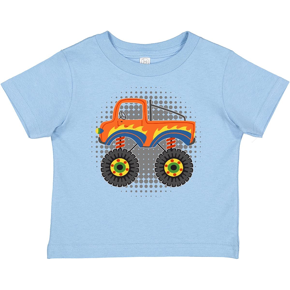 Inktastic Monster Truck Graphic Baby Boy T-Shirt - Cute Toddler Outfit for Playdates, Birthday Parties & Casual Wear