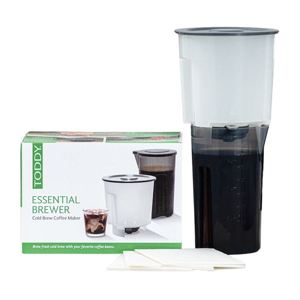 Toddy Essential Cold Brew Coffee Maker - Iced Coffee Maker for Home & Office - Perfect for Smooth & Low-Acid Cold Brew Coffee Lovers