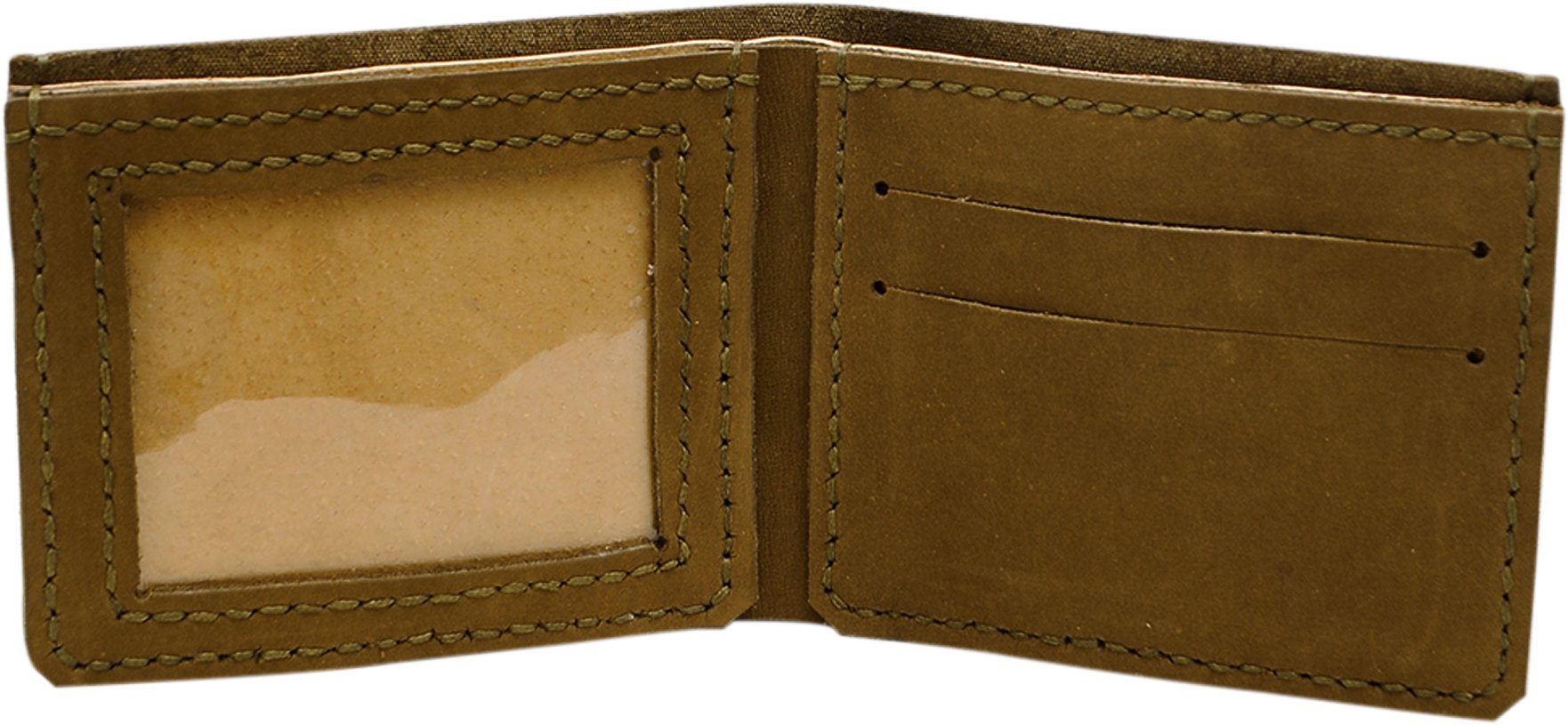 Genuine Leather Wallet for Men - Travel & Stamps Design - Perfect for Daily Use & Gifts