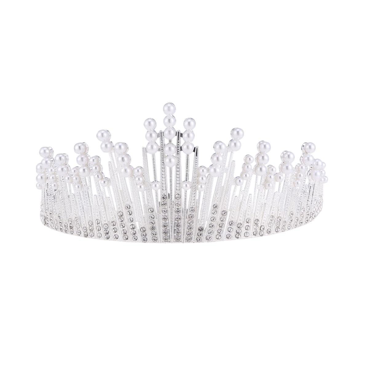 Beavorty Wedding Tiara Crown for Women - Bridal Hair Accessories, Phoenix Headpiece for Bride, Miss Tiara - Perfect for Weddings, Prom, Pageants & Special Occasions