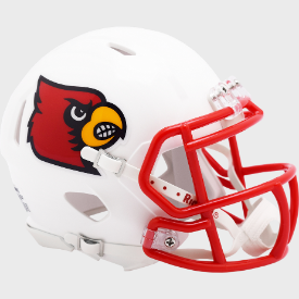 Louisville Cardinals Riddell Speed Mini Helmet - Authentic NCAA Football Collectible for Fans, Display & Gifts - Perfect for Home Office, Man Cave, or Sports Memorabilia Collection