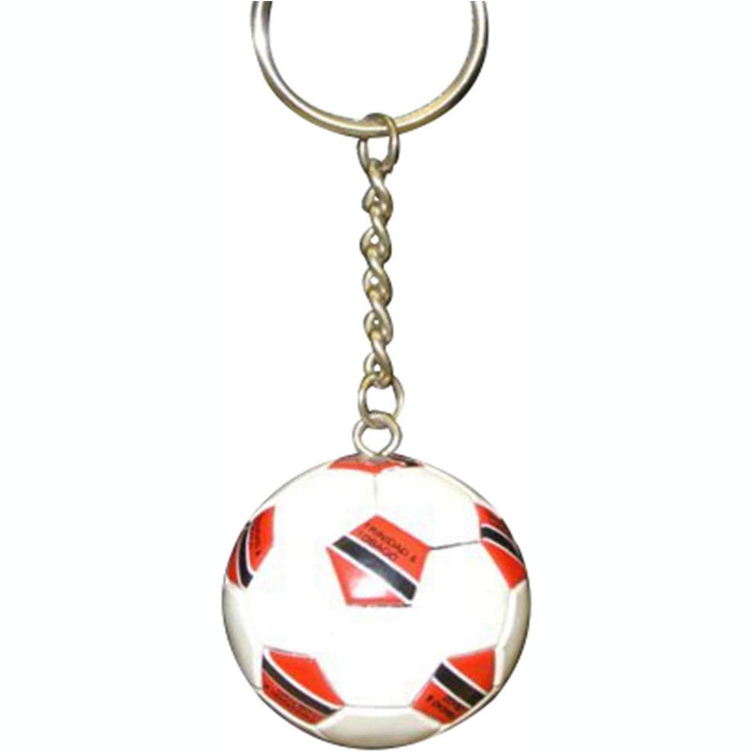 Trinidad Soccer Ball Keychains - Durable Futbol Key Rings for Fans, Gifts, and Sports Enthusiasts - Perfect for Keys, Bags, and Team Spirit Accessories