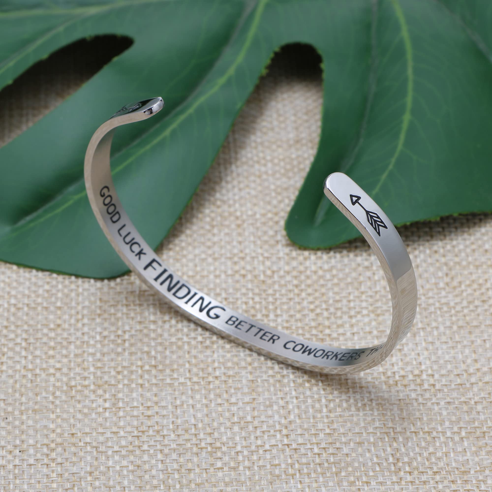 Personalized Inspirational Mantra Cuff Bracelet for Women - Encouragement Jewelry Gift for Her, Best Friend, Sister - Perfect for Birthday, Anniversary, Graduation & Daily Motivation