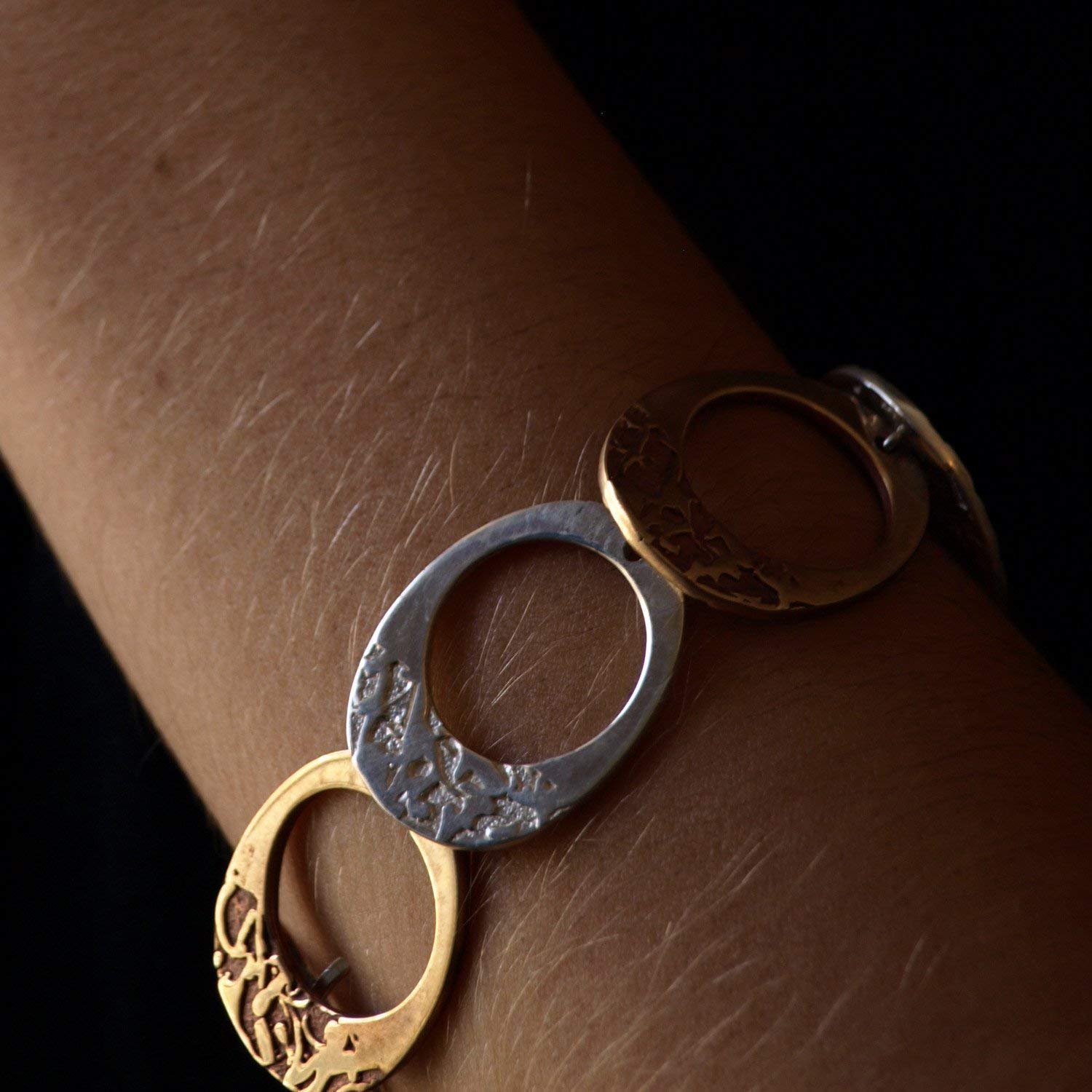 Sterling Silver and Bronze 