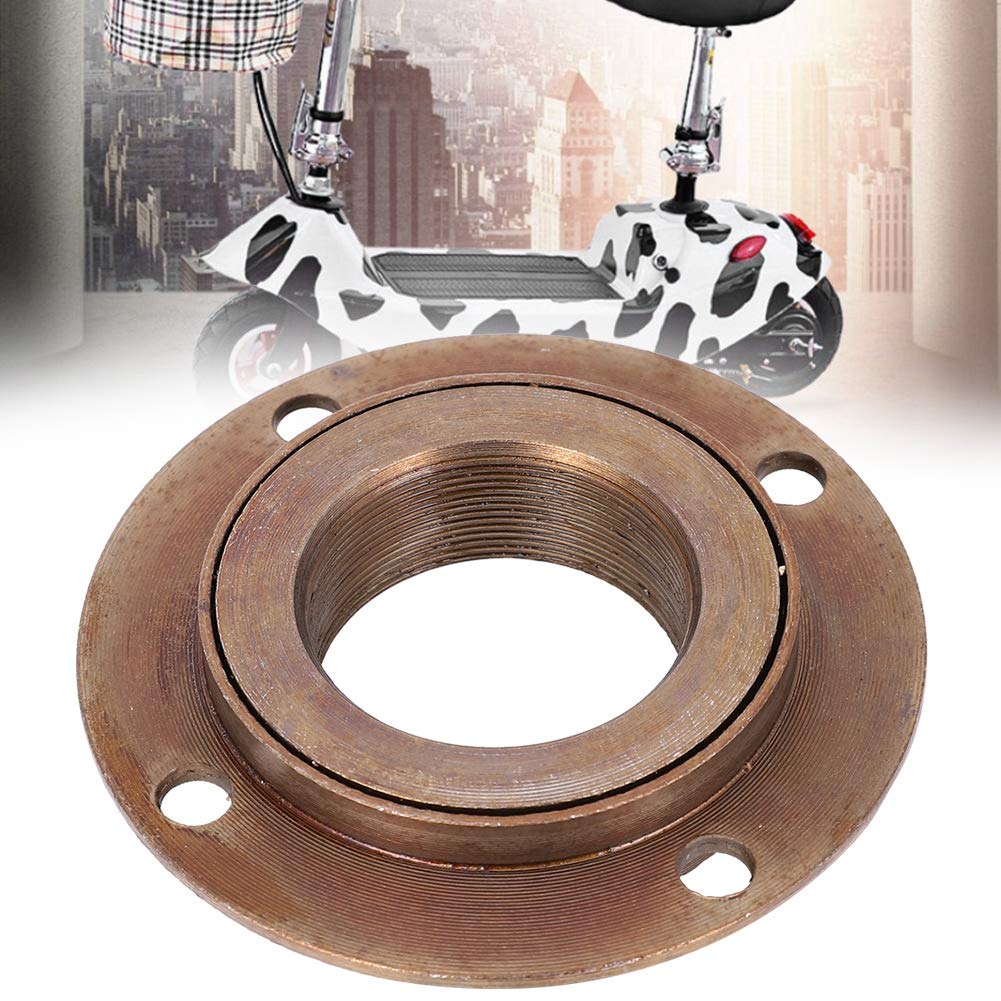Electric Scooter Wheel - Metal 4-Hole Toothless Flywheel Replacement Wheel for Electric Scooters | Durable Scooter Accessory for Commuting & Outdoor Riding