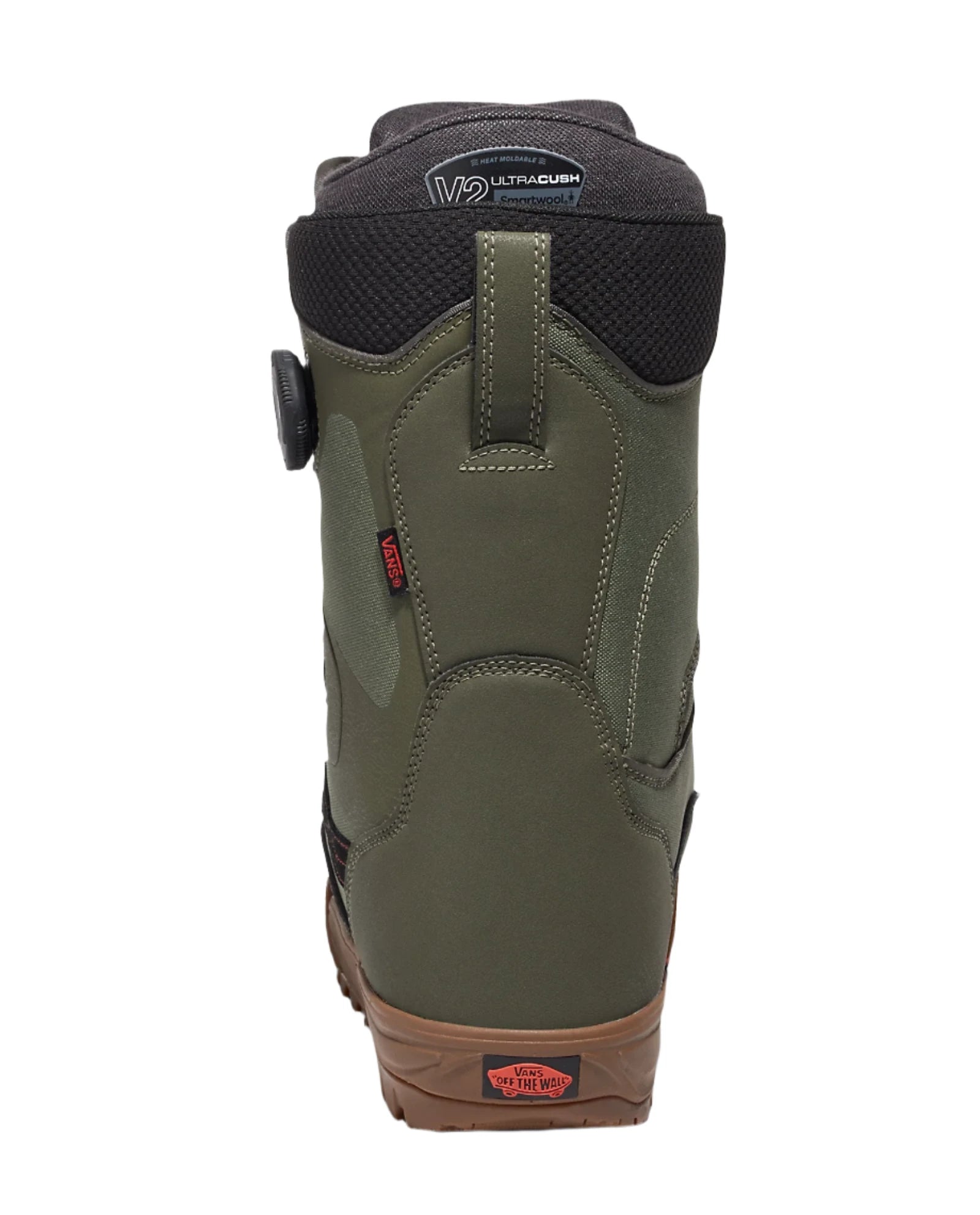VANS Aura Pro Snowboard Boots - Green/Gum (2025 Model) | Waterproof & Comfortable Snowboarding Shoes for Men & Women | Perfect for Winter Sports & Mountain Adventures