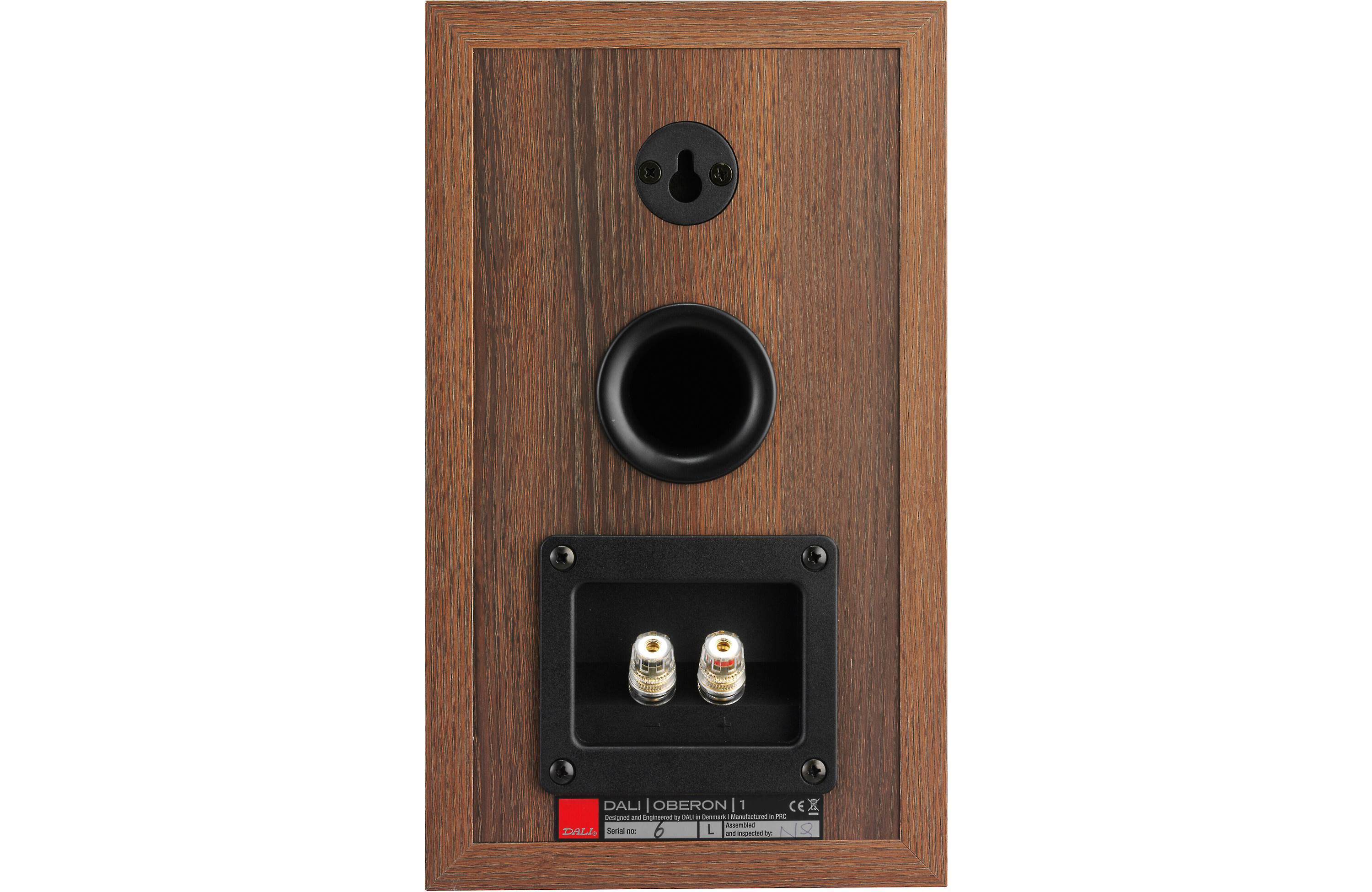 Dali Oberon 1 Ultra Compact Bookshelf Speakers (Pair) - Premium HiFi Sound for Home Theater & Music Listening - Perfect for Small Rooms & Desktop Setups