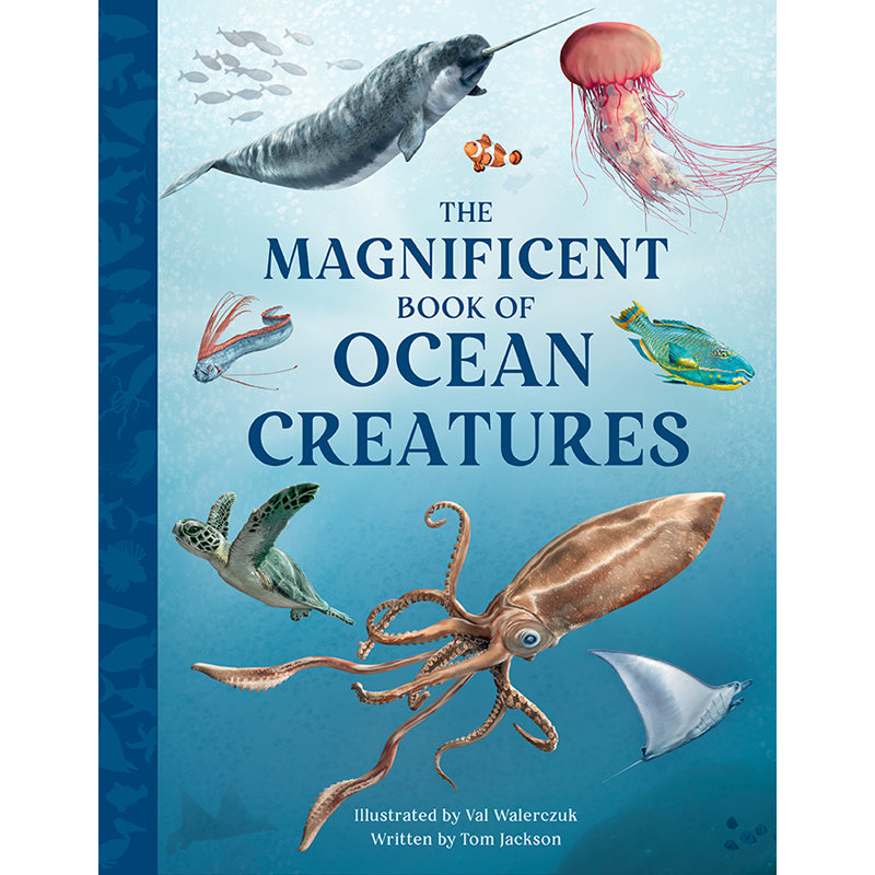 The Magnificent Book of Ocean Creatures - Marine Life Encyclopedia for Kids & Adults | Perfect for Homeschooling, Classroom Learning & Ocean Lovers