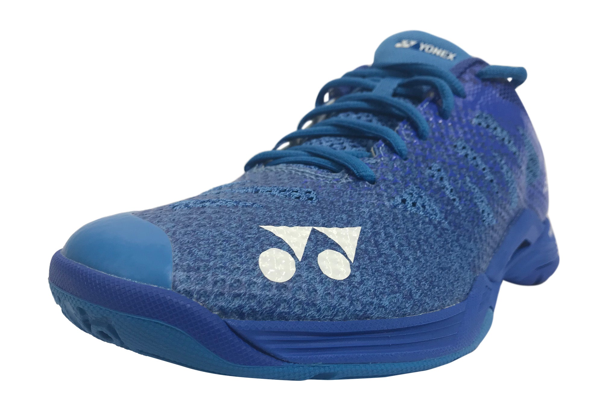 Yonex Aerus 3 MX Men's Badminton Shoes - Lightweight & Breathable Blue Sports Shoes for Indoor Court Play & Training
