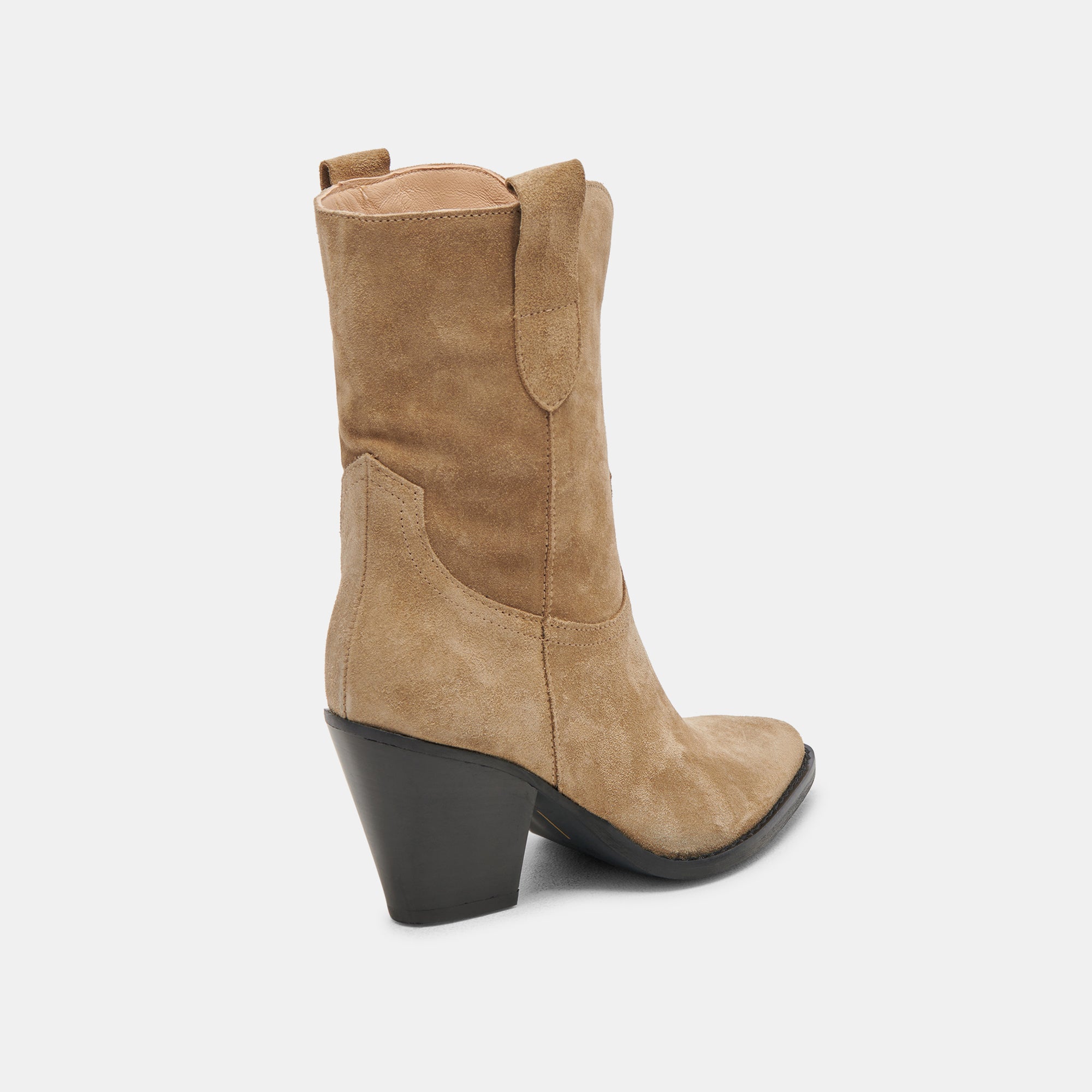 JETRO Men's Khaki Suede Boots - Comfortable & Stylish Casual Boots for Outdoor, Hiking, and Everyday Wear