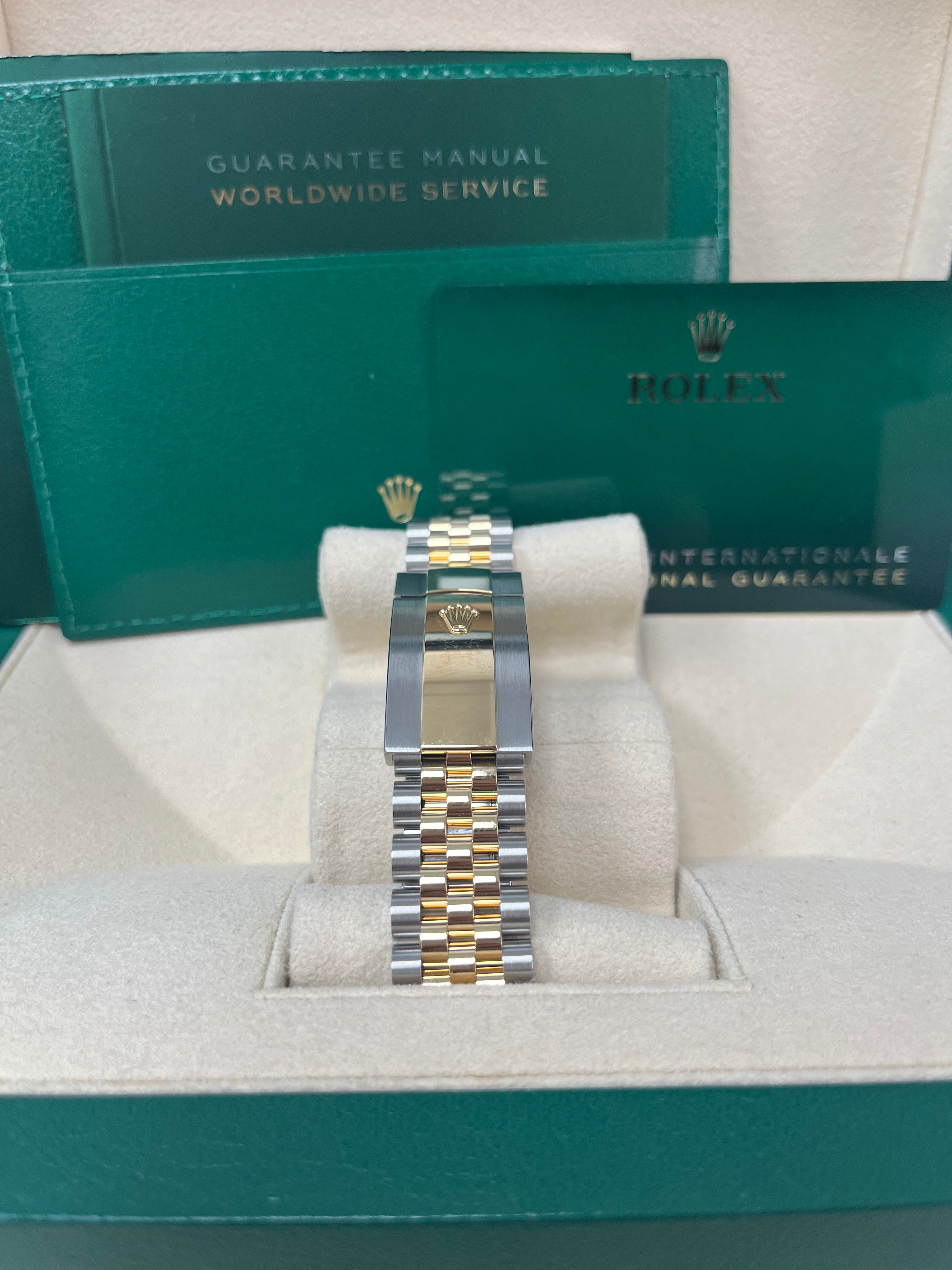 Rolex Datejust 36 Two-Tone Yellow Gold Watch with Mother of Pearl Dial & Jubilee Bracelet (Ref. 126233) - Luxury Dress Watch for Business & Formal Occasions