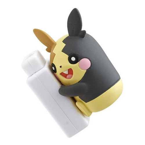 Pokemon Mini Figure Phone Cable Protector - Gyutto Vol. 03 1-Inch Cute Character Hugging Charger Cover for iPhone & Android - Perfect Gift for Anime Fans & Desk Decor