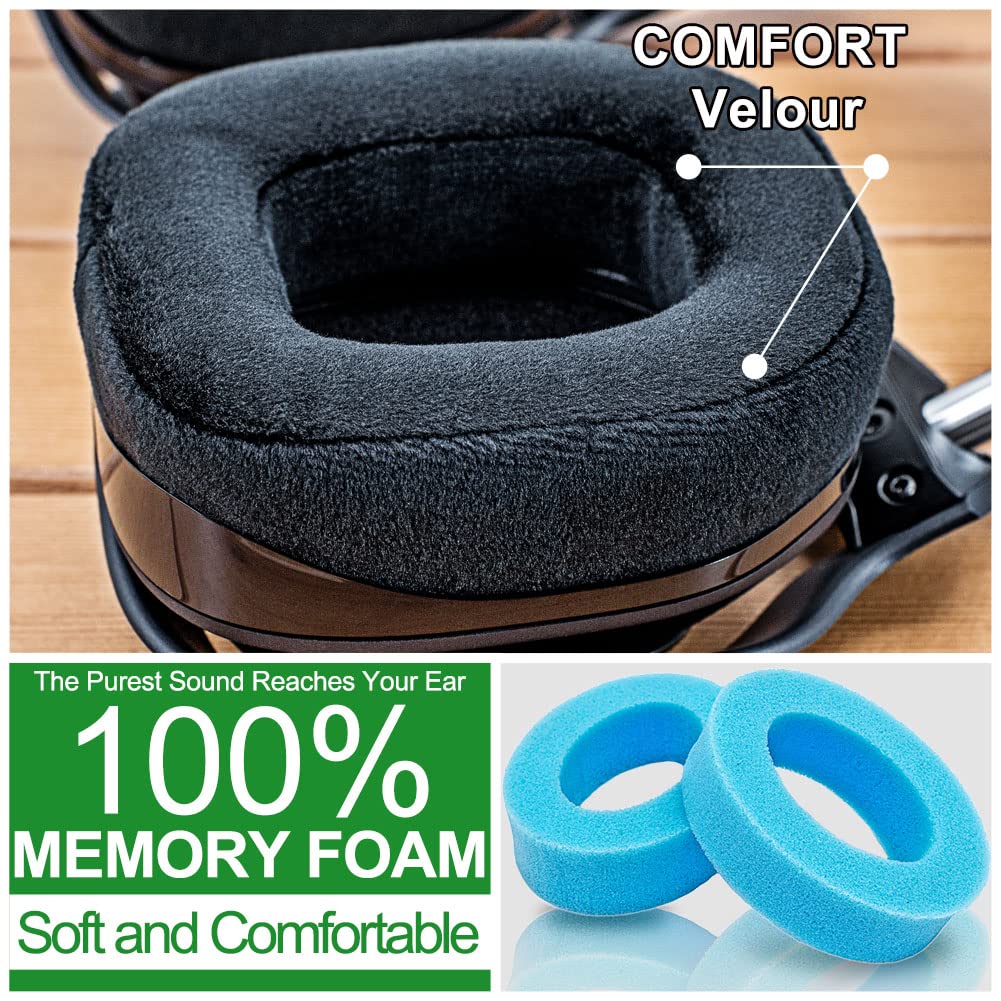 **Astro Gaming A50 Gen 4 Mod Kit - Replacement Ear Cushions, Headband & Microphone Foam - Compatible with A50 Wireless Headset (Velvet) - Not for GEN 3 - Perfect for Gaming, Streaming & Long Wear Comfort**