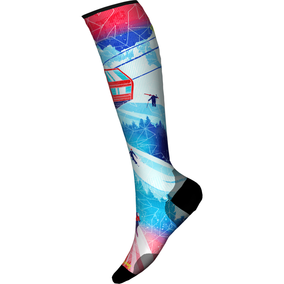 Smartwool Men's Ski Zero Cushion Over The Calf Socks - Breathable Merino Wool Ski Socks for Cold Weather - Perfect for Skiing, Snowboarding & Winter Sports (2025 Collection)