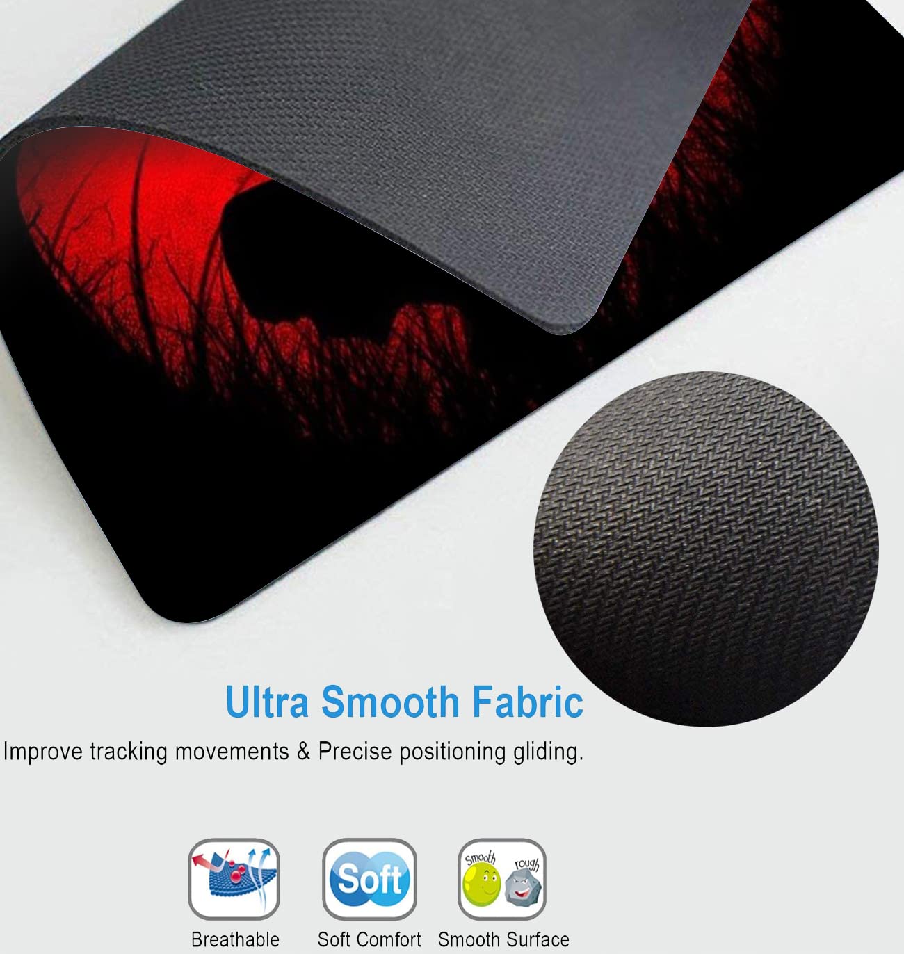 Anime Square Custom Gaming Mouse Pad - Non-Slip Rubber Base for Office, Desktop & Laptop - Perfect for PC Gaming, Work & Study (AB-05)