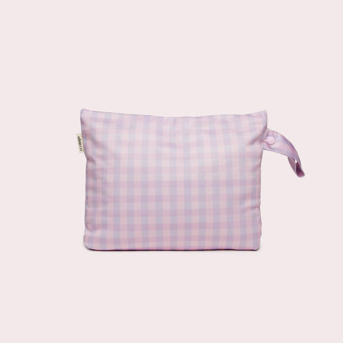 EcoNaps Medium Wet Bag for Diapers & Swimwear - Waterproof & Reusable Storage Pouch in Lilac | Perfect for Baby Care, Travel & Gym Essentials