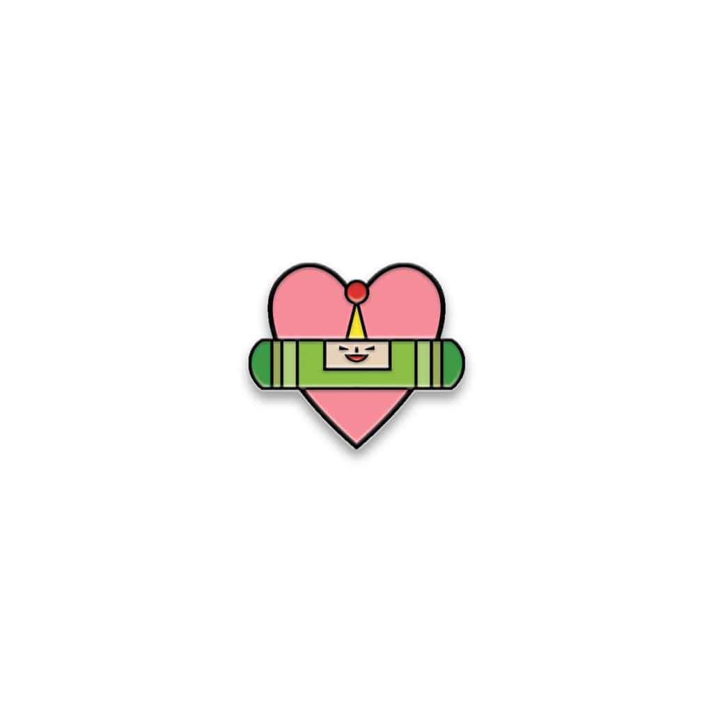 Katamari Damacy: The Heart Prince Enamel Pin - Collectible Anime Badge for Backpacks, Jackets & Cosplay