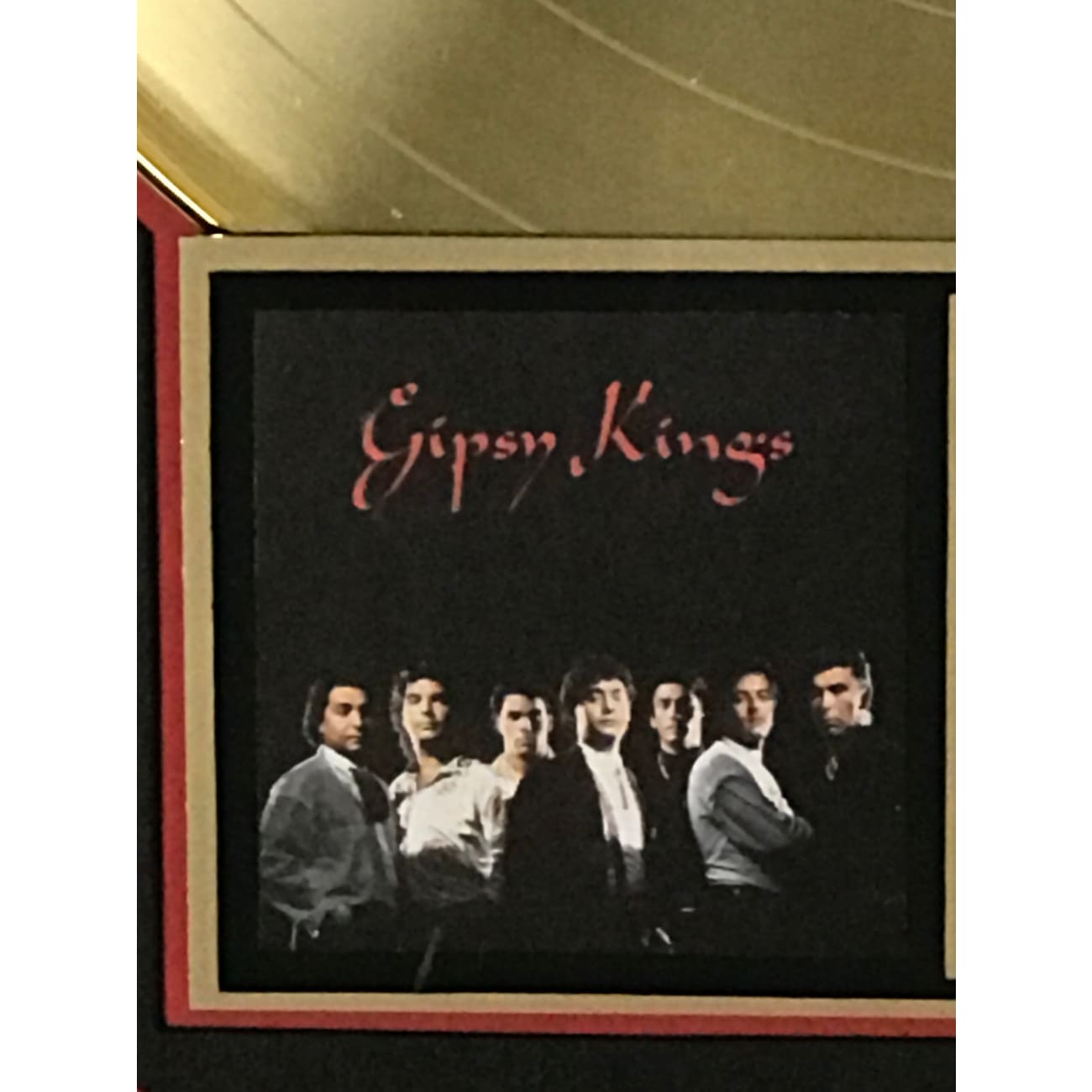 Gipsy Kings Self-Titled RIAA Gold Album Award - Certified Collectible Music Memorabilia for Fans & Display