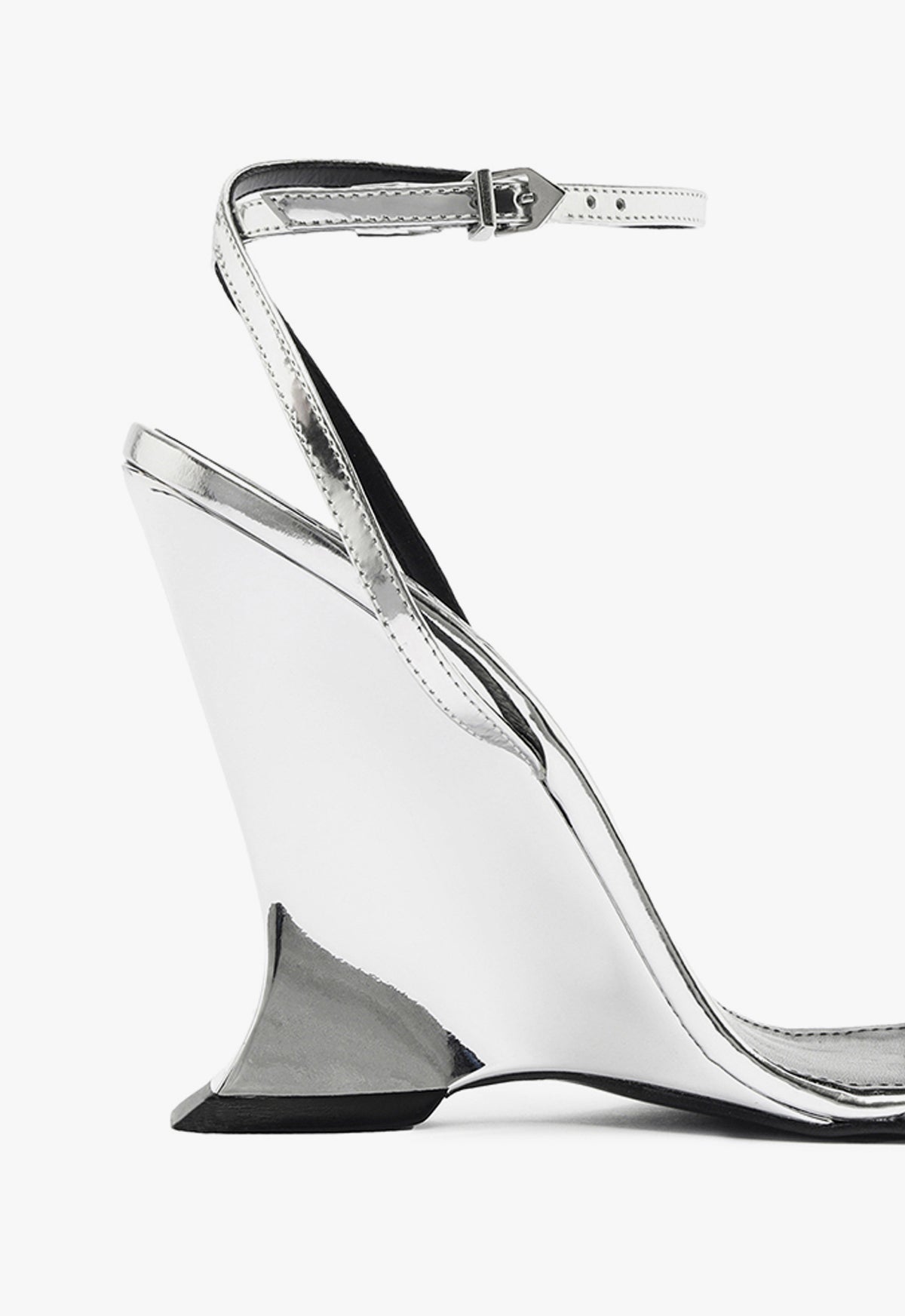 Siena Specchio Leather Sandal - Women's High Heel Dress Sandals for Weddings & Evening Events | Comfortable & Stylish Leather Straps for Parties & Special Occasions