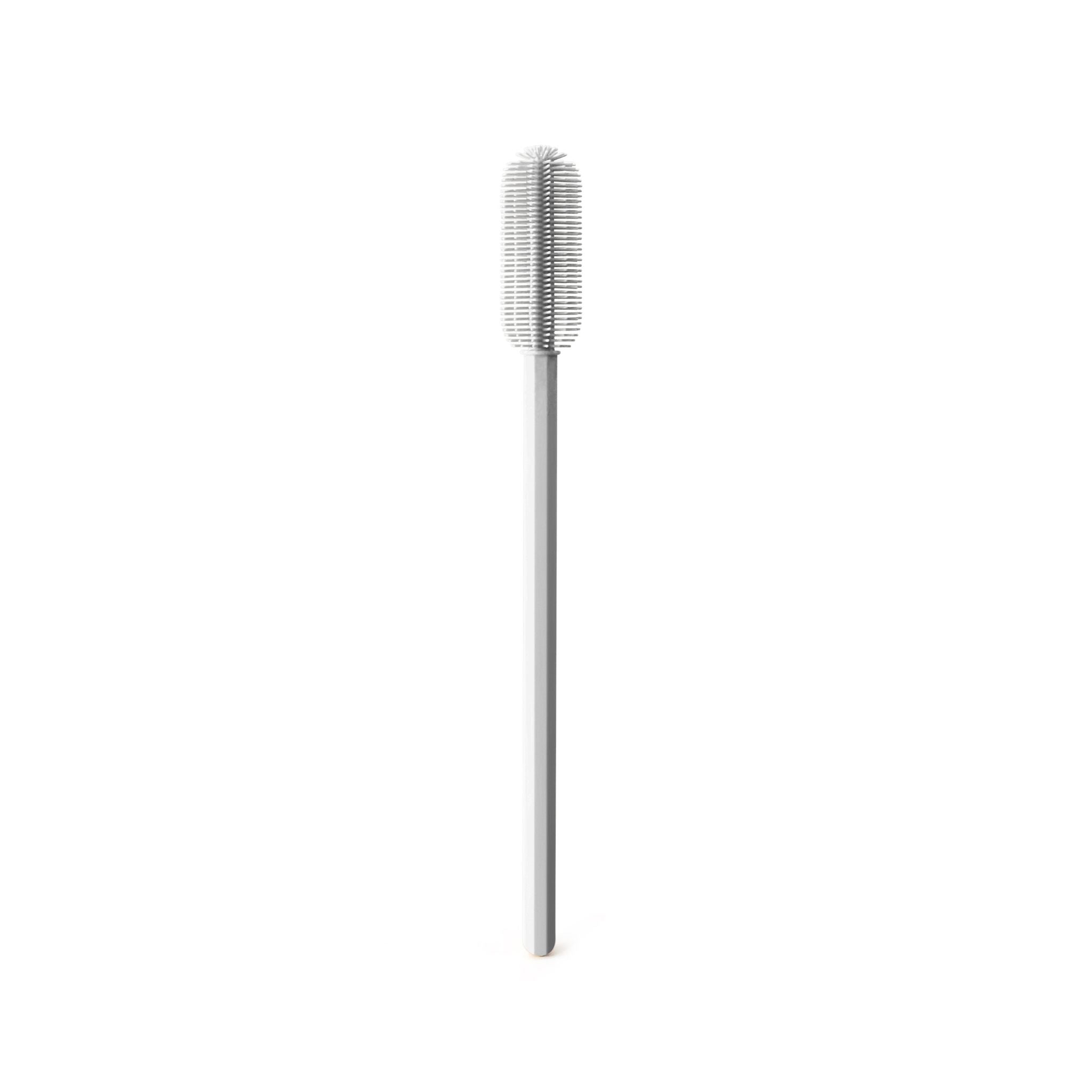 DESIGNSTUFF Bottle Brush - Light Grey | Durable Cleaning Brush for Baby Bottles, Water Bottles & Glassware | Perfect for Home, Kitchen & Nursery Use